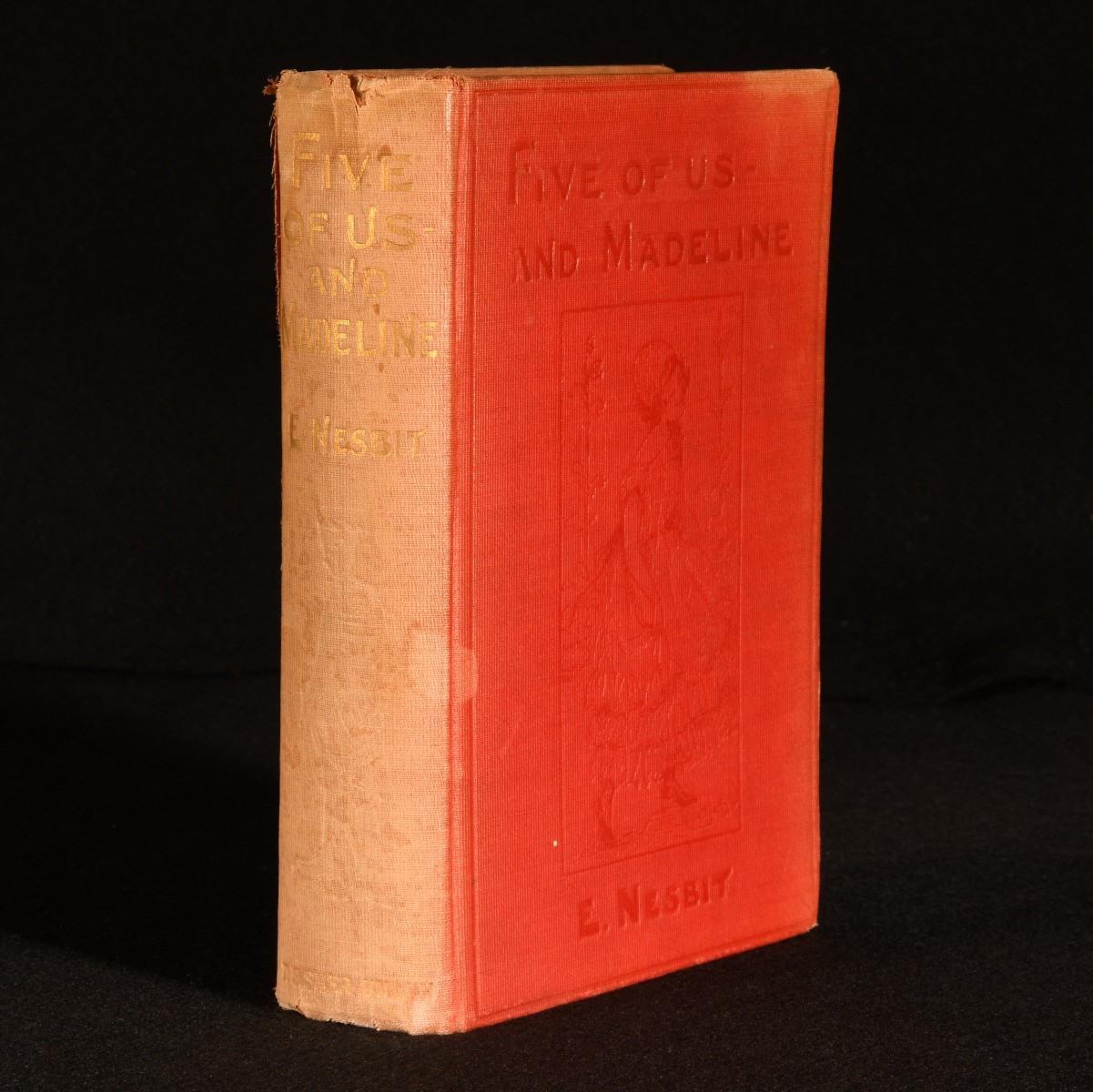 1925 Five of Us and Madeline Edith Nesbit Colour Plate 1st Ed
