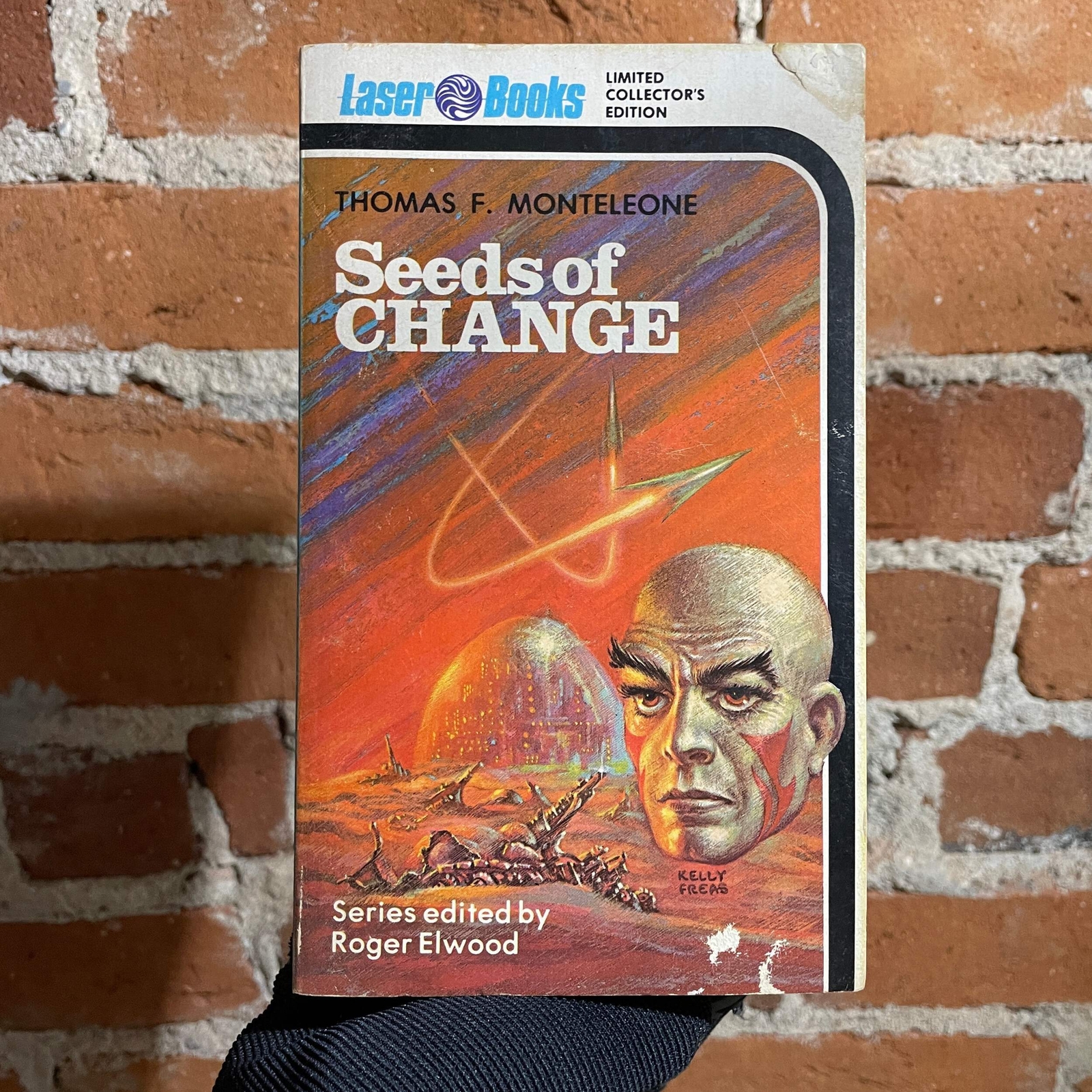 Seeds of Change – Thomas F. Monteleone Laser Books PB Frank Kelly Freas Cover