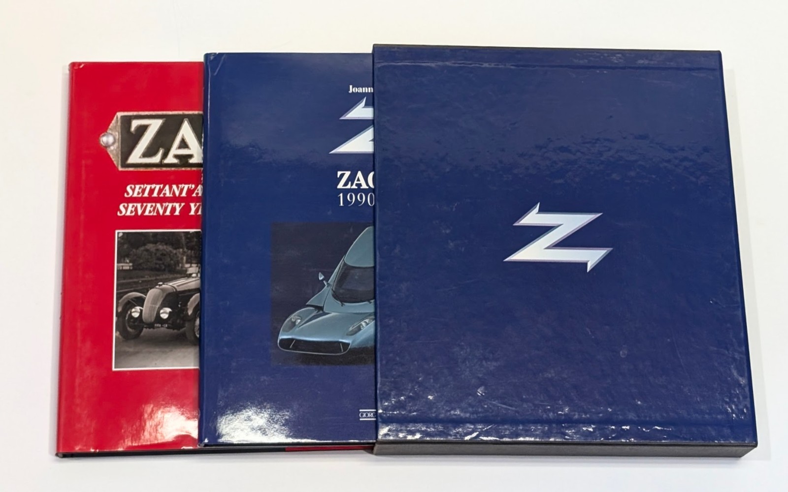 ZAGATO – ITALIAN SPORTS & RACING CARS 1919-2000 Two Volumes in Slipcase