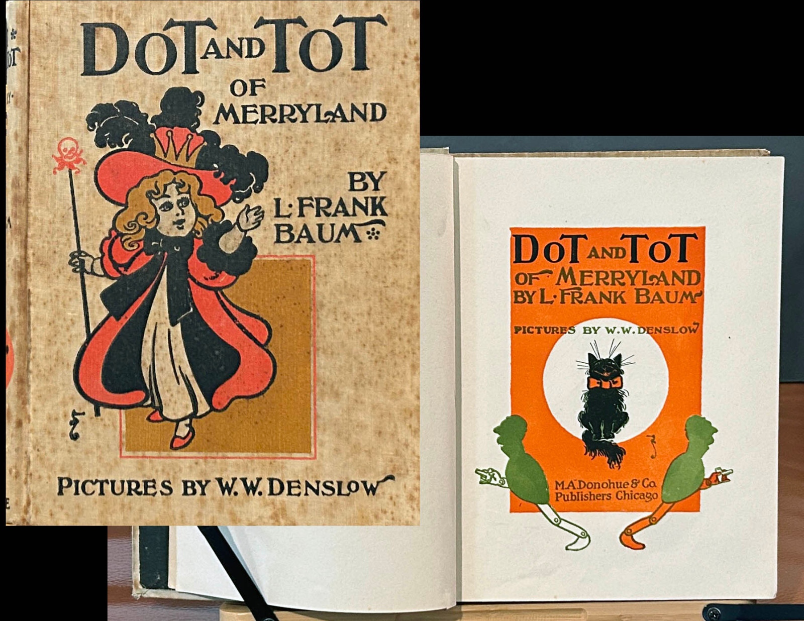 Dot and Tot of Merryland, c. 1901, L. Frank Baum, W.W. Denslow (of Oz fame)