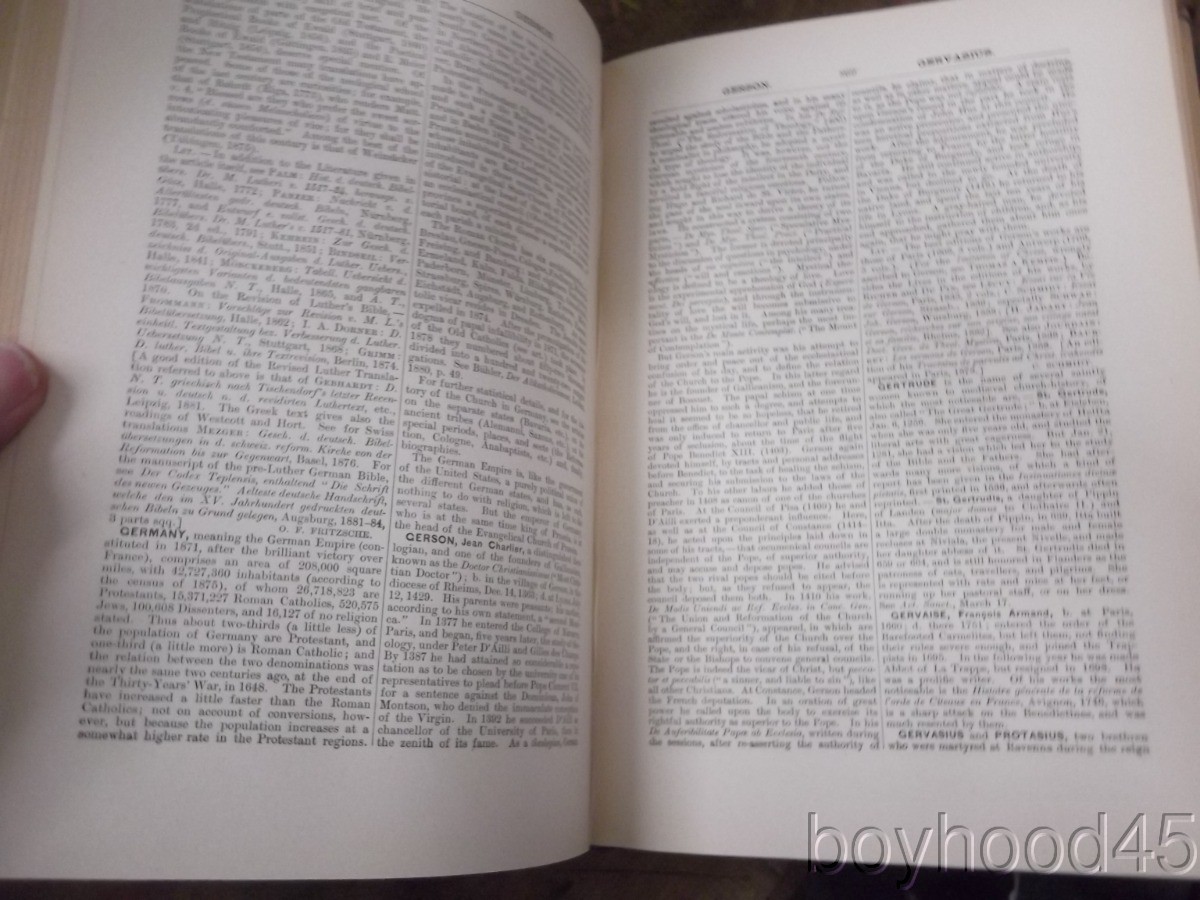 A Religious Encyclopaedia: Dictionary of Theology Ed. by Philip Schaff-4 V.-1891