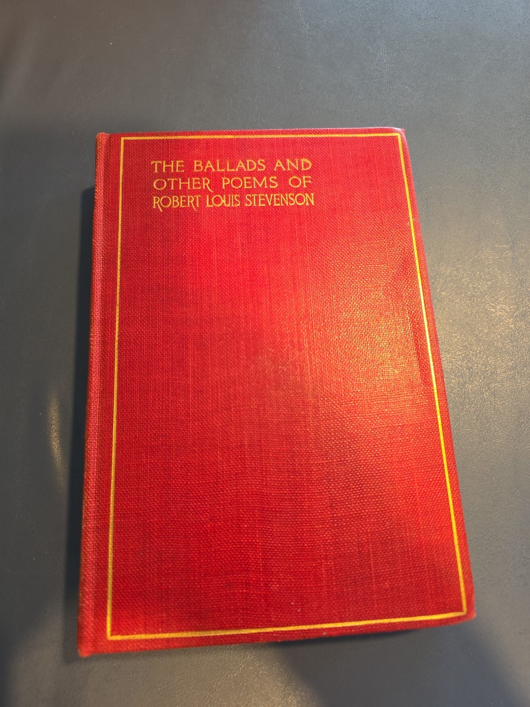 1900s Ballads And Other Poems By Robert Louis Stevenson Ballads Antique Book