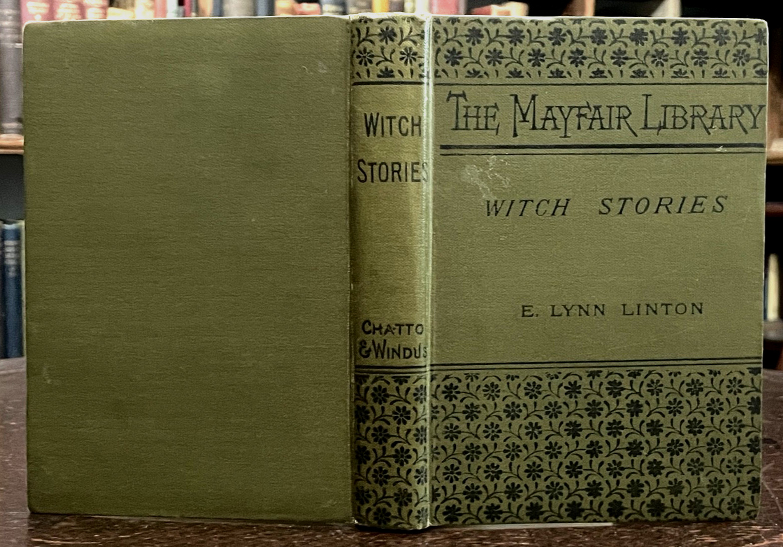 WITCH STORIES – 1883 – WITCHCRAFT, DEMONS, SPIRITS, OCCULT, GOTHIC HORROR