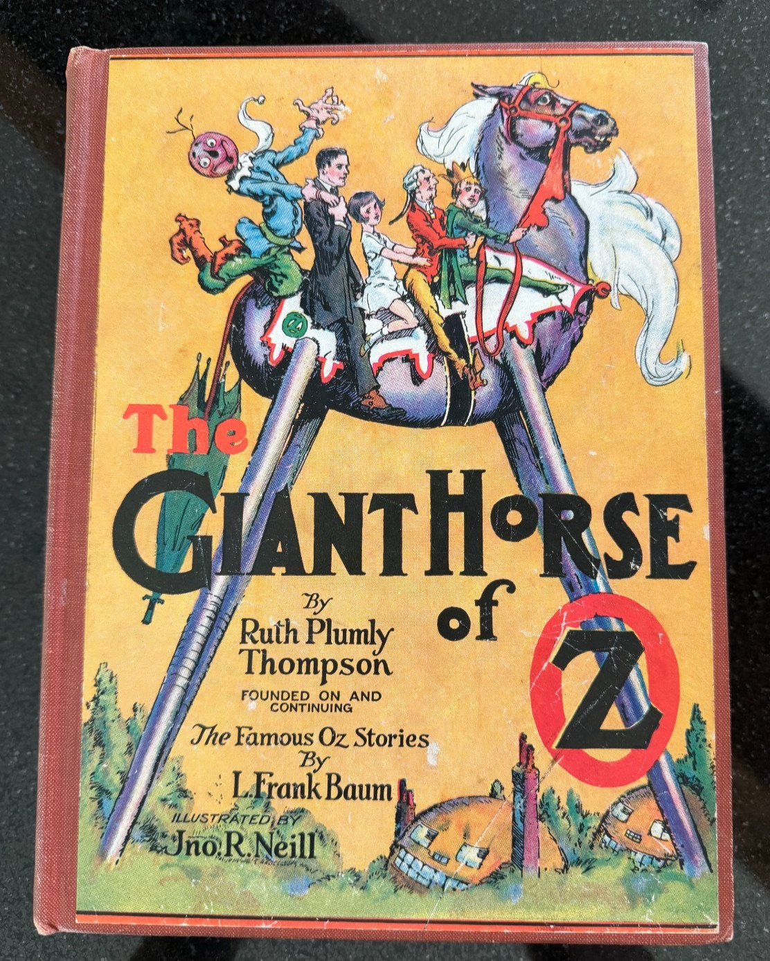 The Giant Horse of Oz 1928 1st Edition First State Ruth Plumly Thompson Color