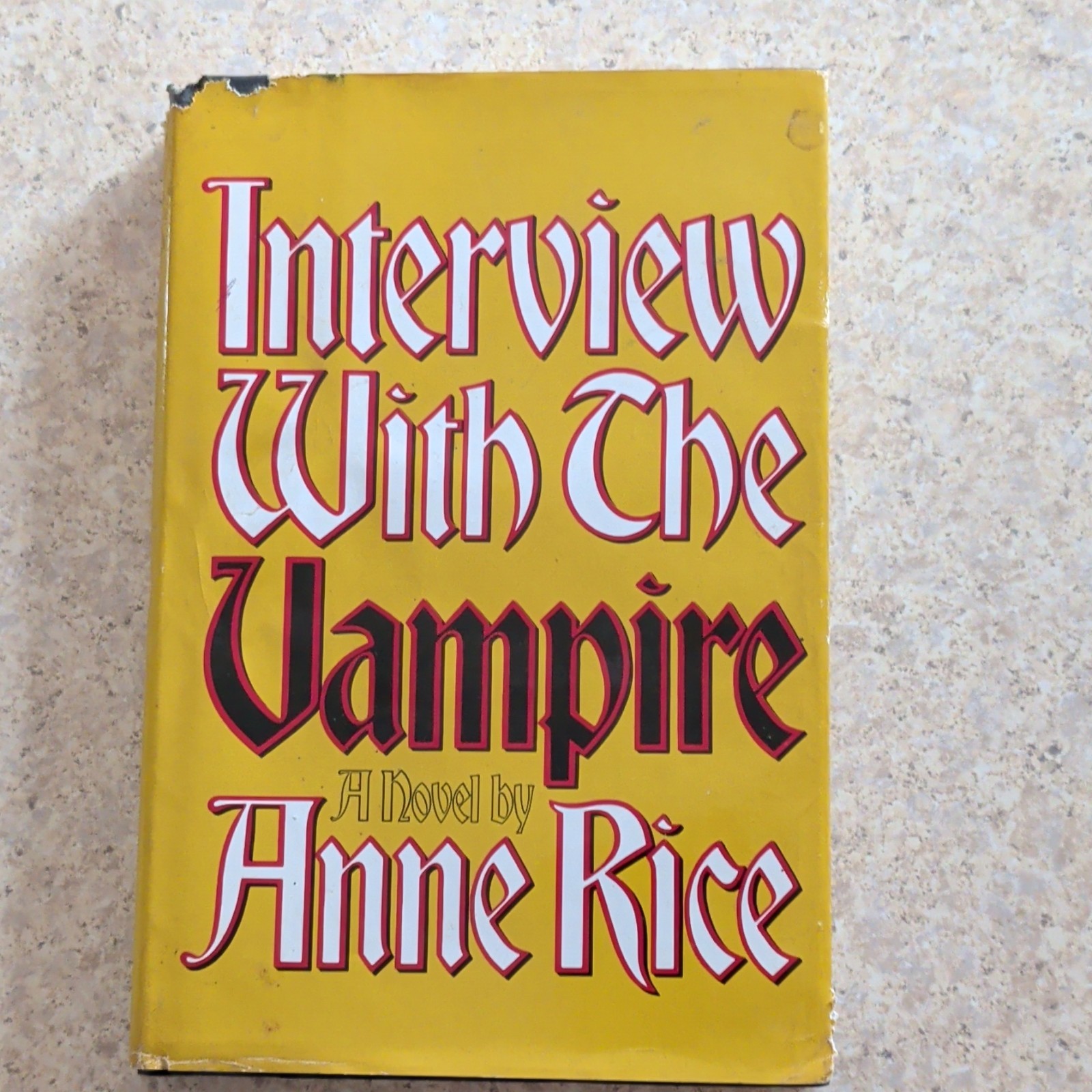 Anne Rice Interview With The Vampire Hardcover 1976.