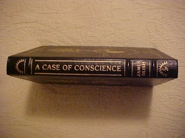 CASE OF CONSCIENCE by BLISH (1989) EASTON PRESS LEATHER SCIENCE FICTION