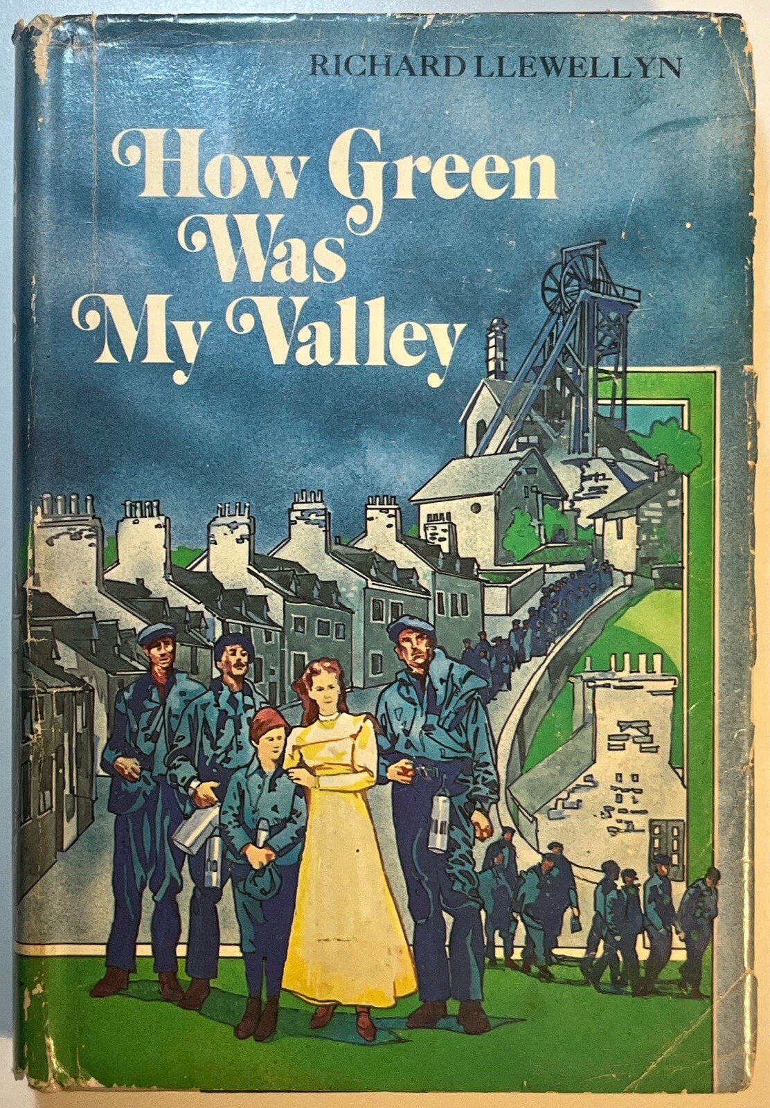 Richard Llewellyn’s “How Green Was My Valley” 1940 Hard Cover – Good Condition