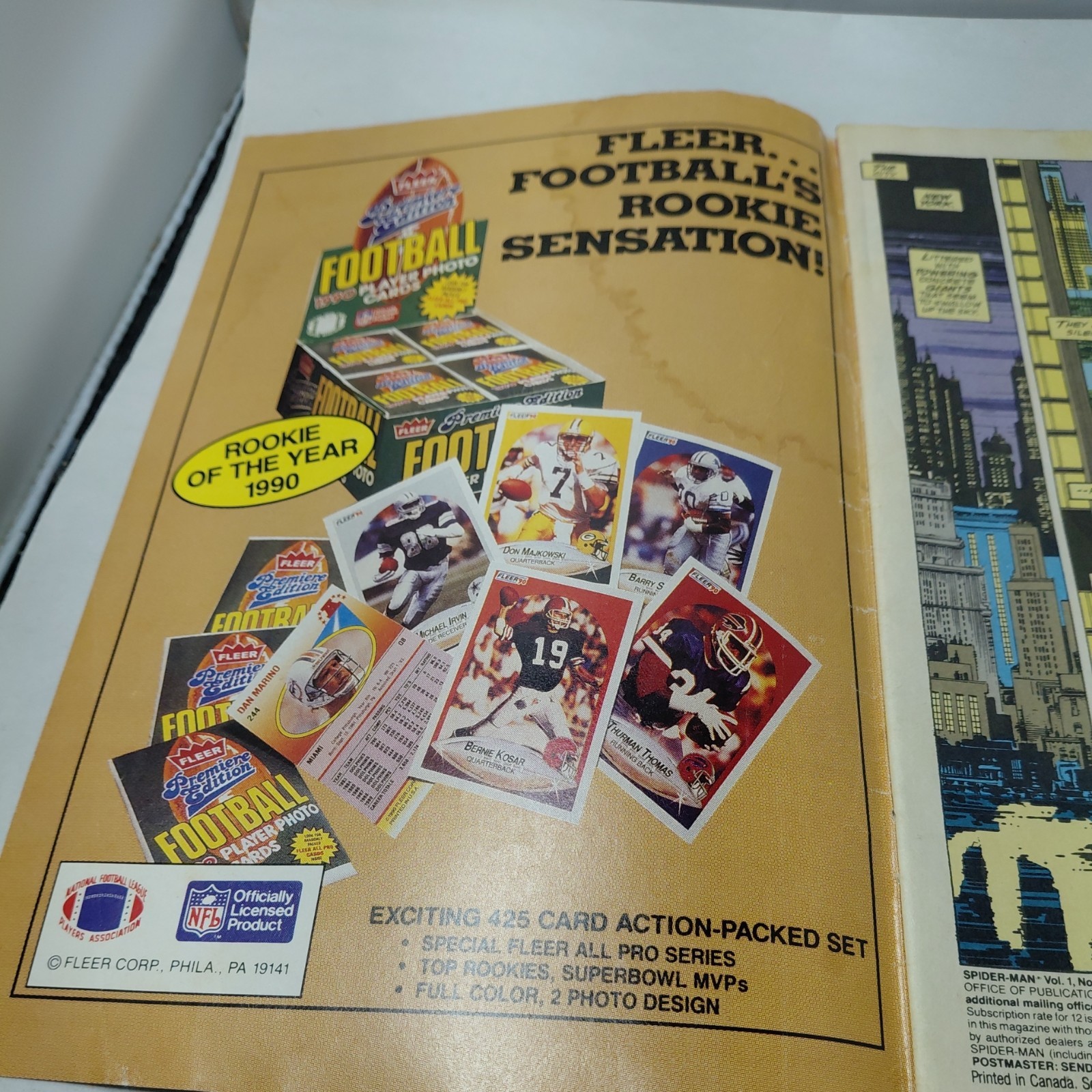 Spider-Man 1st Collector’s Issue Gold McFarlane Cover Torment Part 1 Comic Book