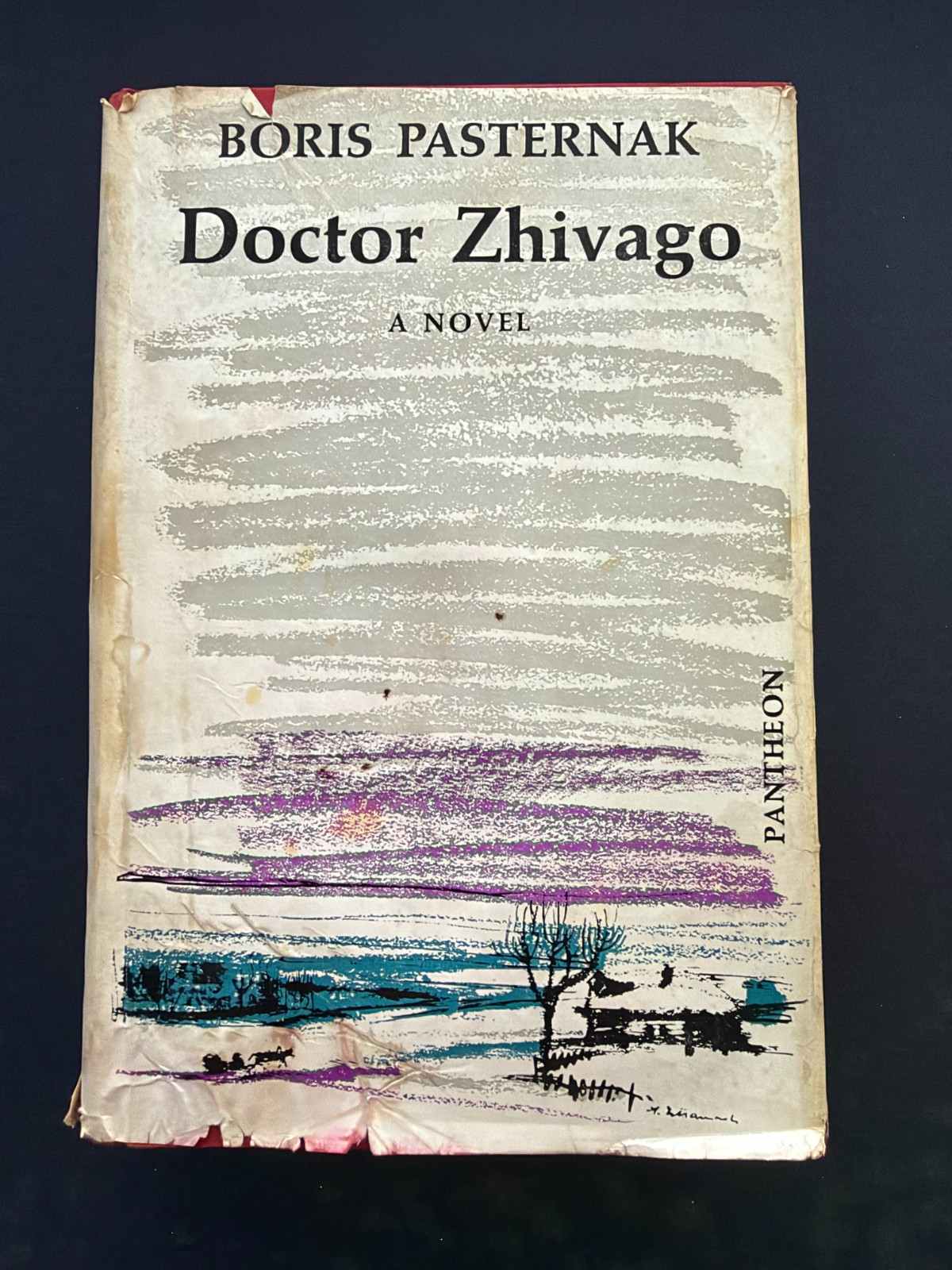 DR. ZHIVAGO BORIS PASTERNAK True 1st U.S. EDITION HC. Pantheon BK September 1958