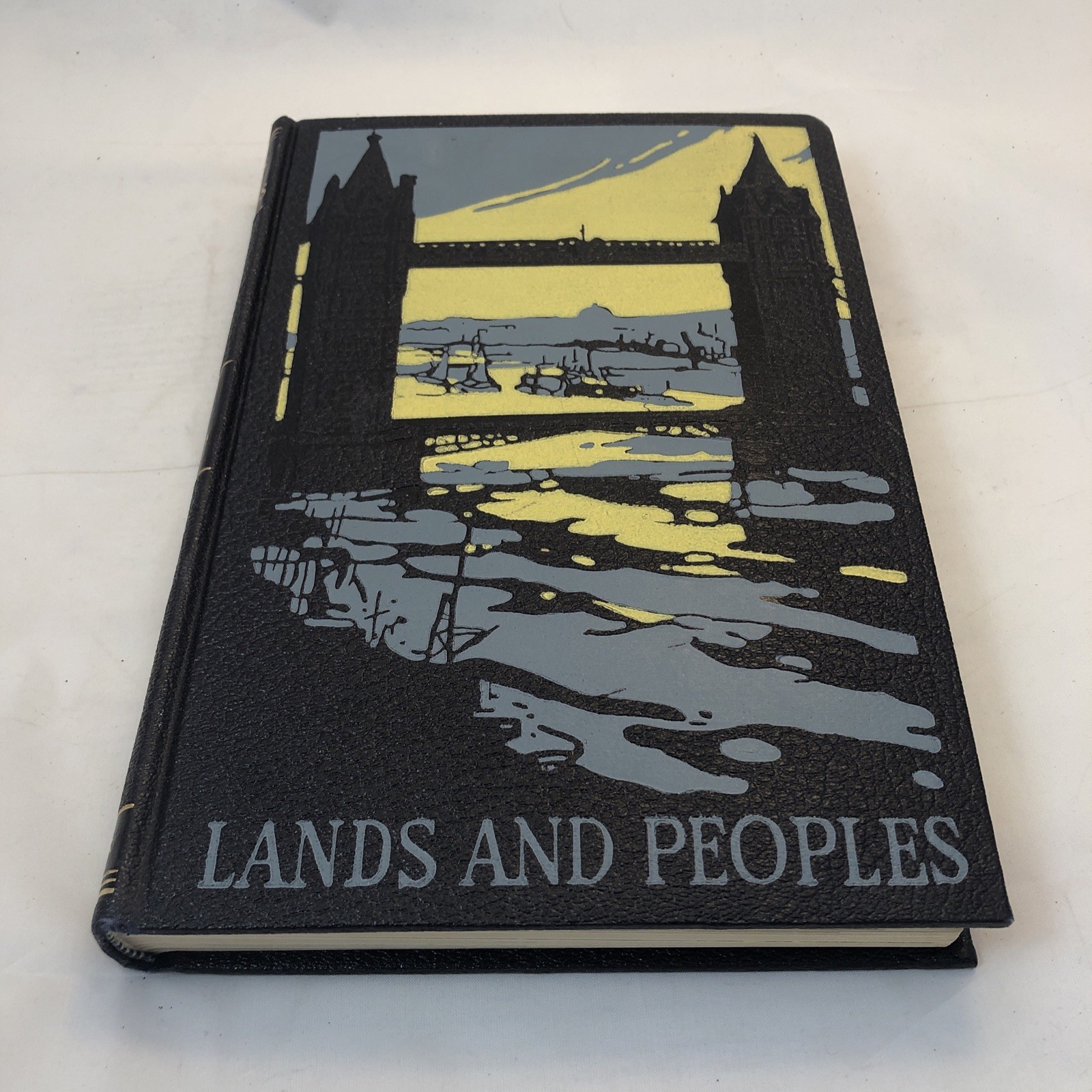 Lands and Peoples Volume 1 HC Vintage 1961 Grolier Society