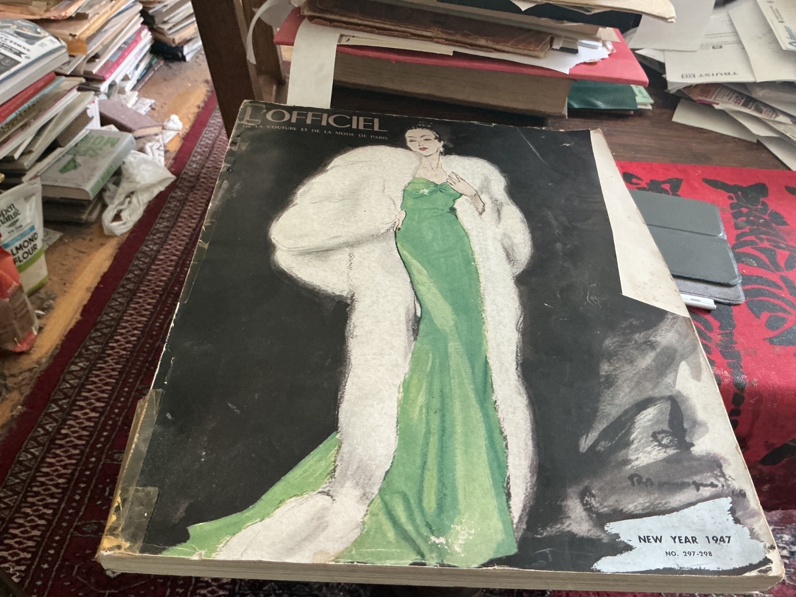 L’Officiel de la Couture et de la Mode de Paris, 297-298, New Year 1947
