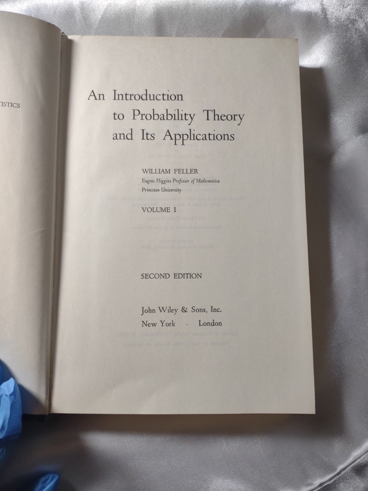 An Introduction To Probability And Its Applications By William Feller Volume I