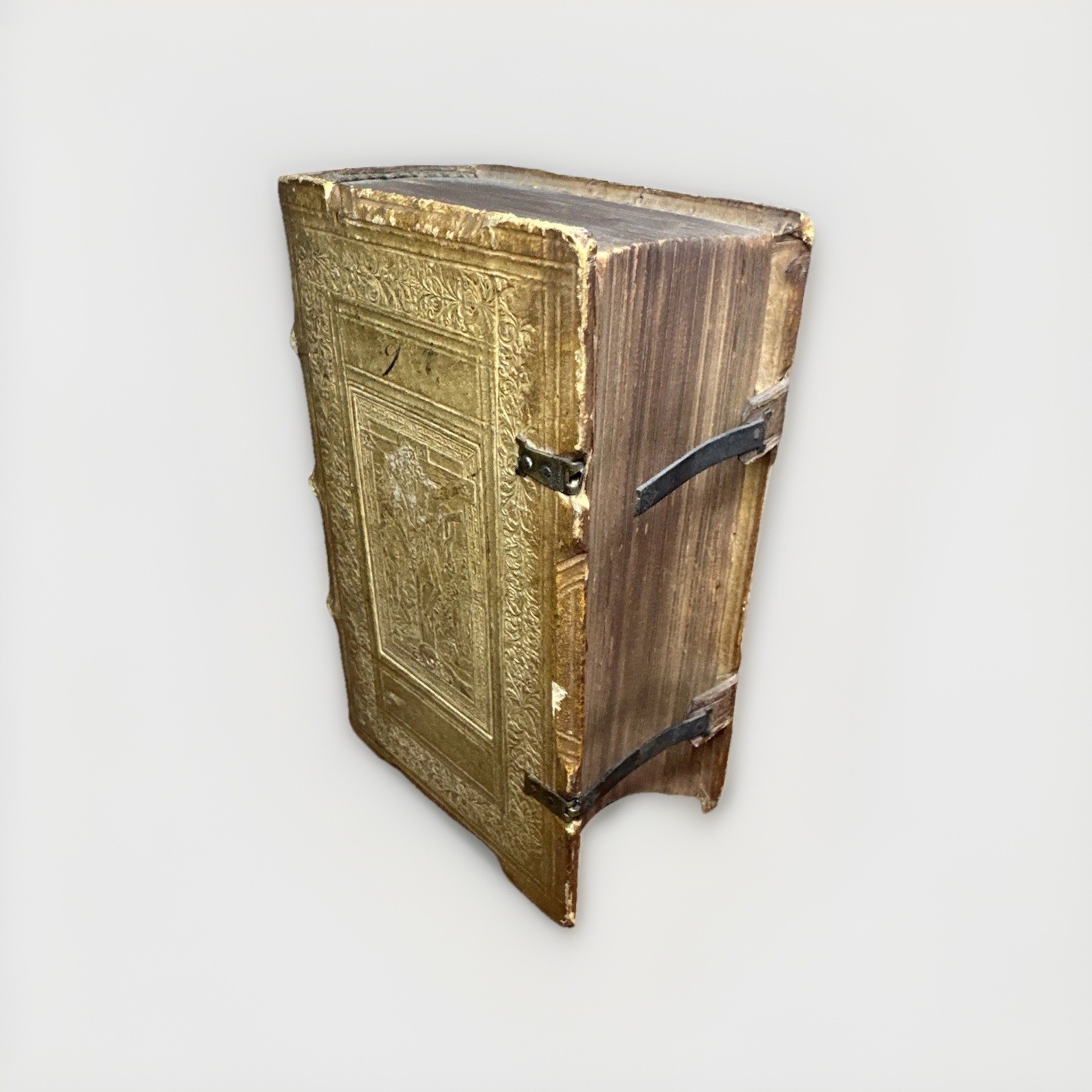 1568 Spangenberg Catechismus – Early Lutheran Theology Biel Vellum Antique Book