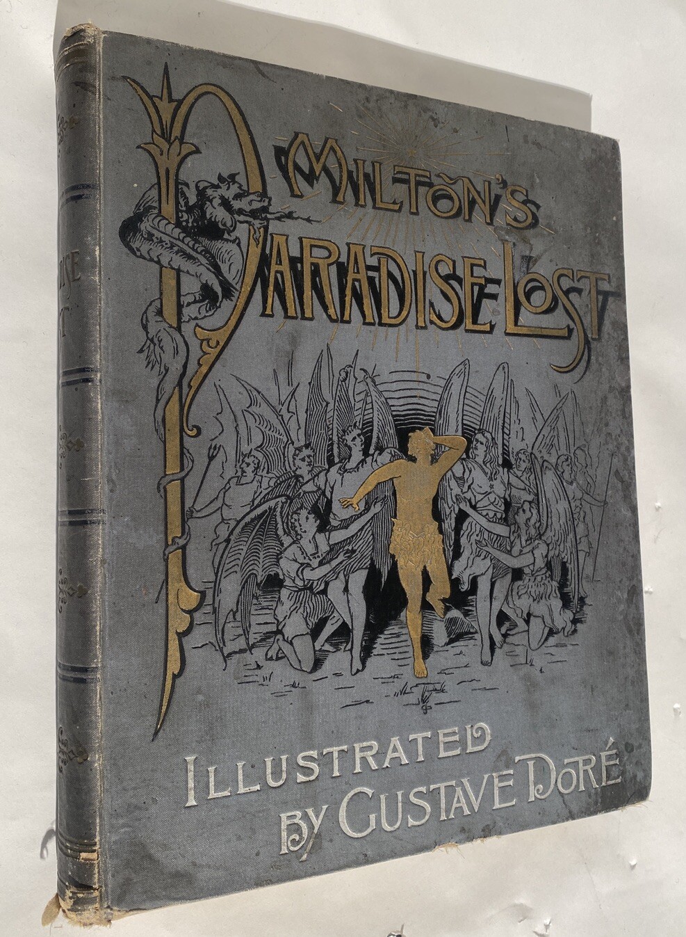 Milton’s Paradise Lost, Altemus Edition, Illustrated Gustave Dore 1890 Antique