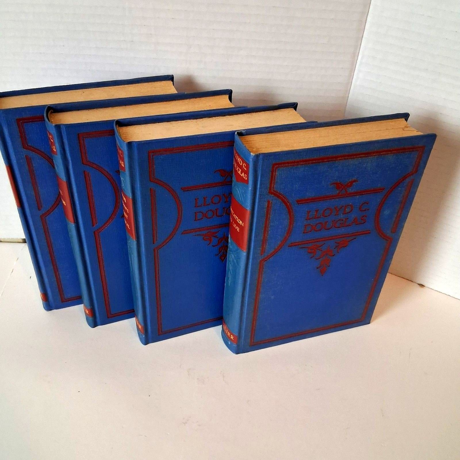 Lloyd C Douglas Book Collection 4 Classic Books 1936-1940 Collier & Sons Novels