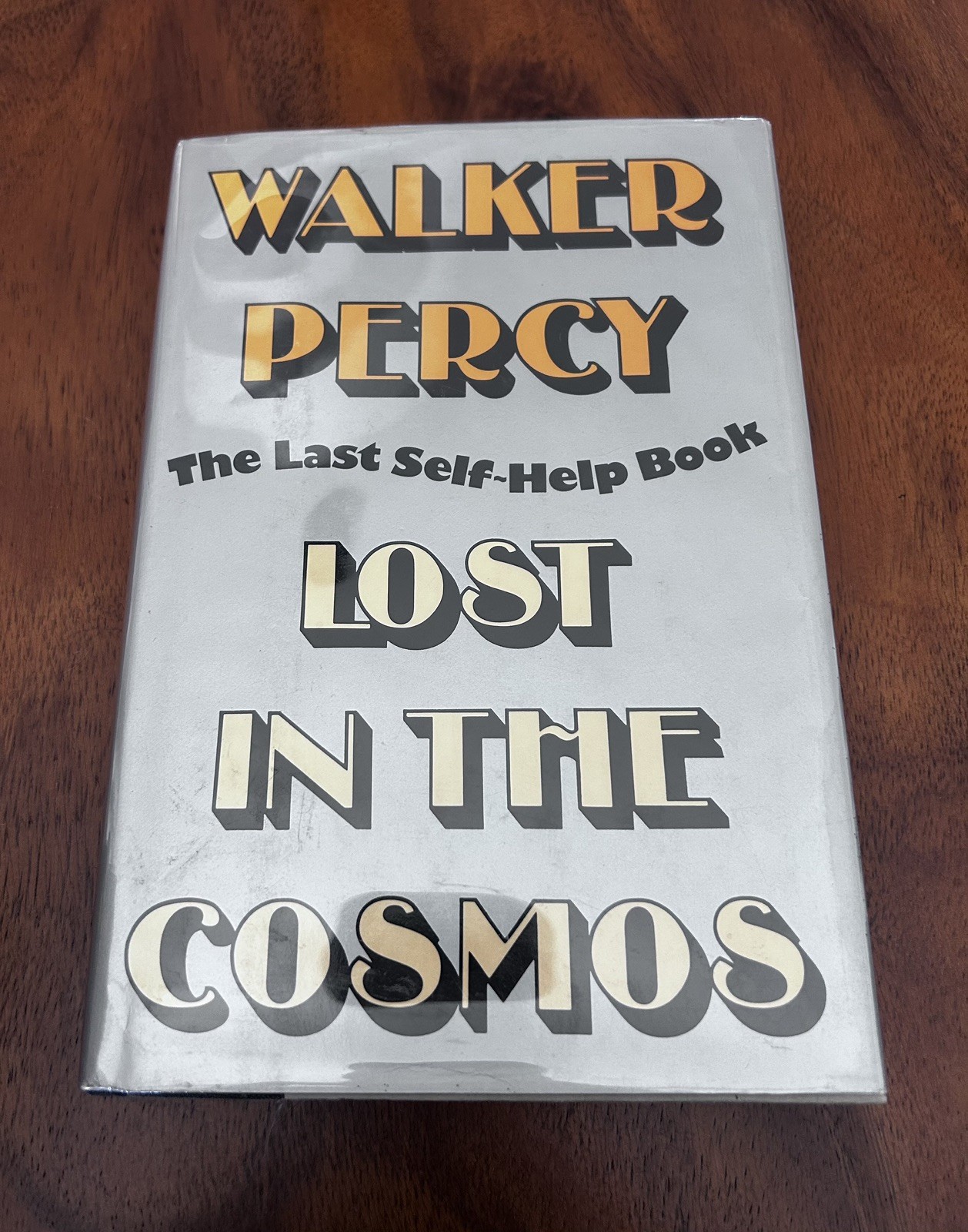Lost in the Cosmos by Walker Percy HC First Edition Good 1983 Satire Self Help