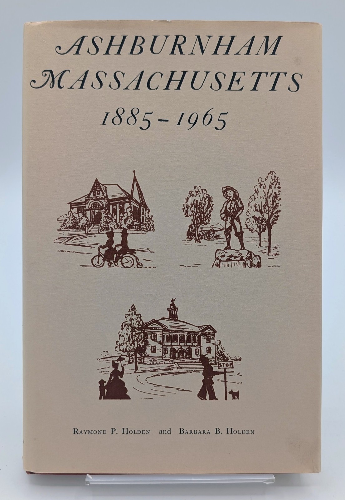 Ashburnham Massachusetts 1885-1965 Hardcover Local History Genealogy Holden