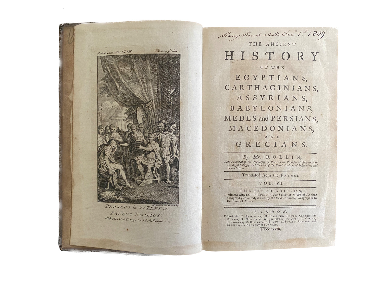 1768 Leather HISTRY Egypt Carthage Assyria Babylon Medes Persia Macedonia Greece