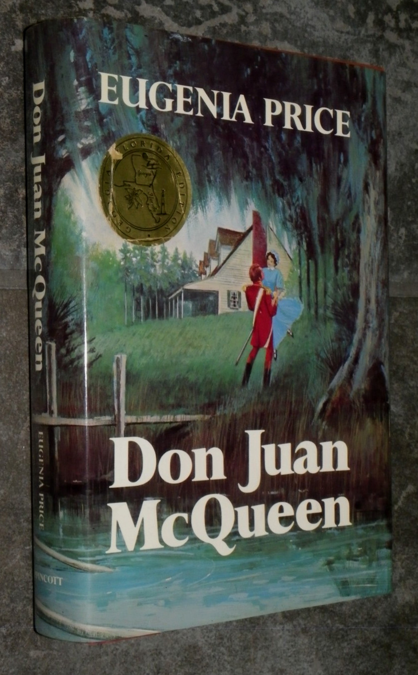 „Don Juan McQueen“-Eugenia Price-1974-GA FL Edition + DJ-Map