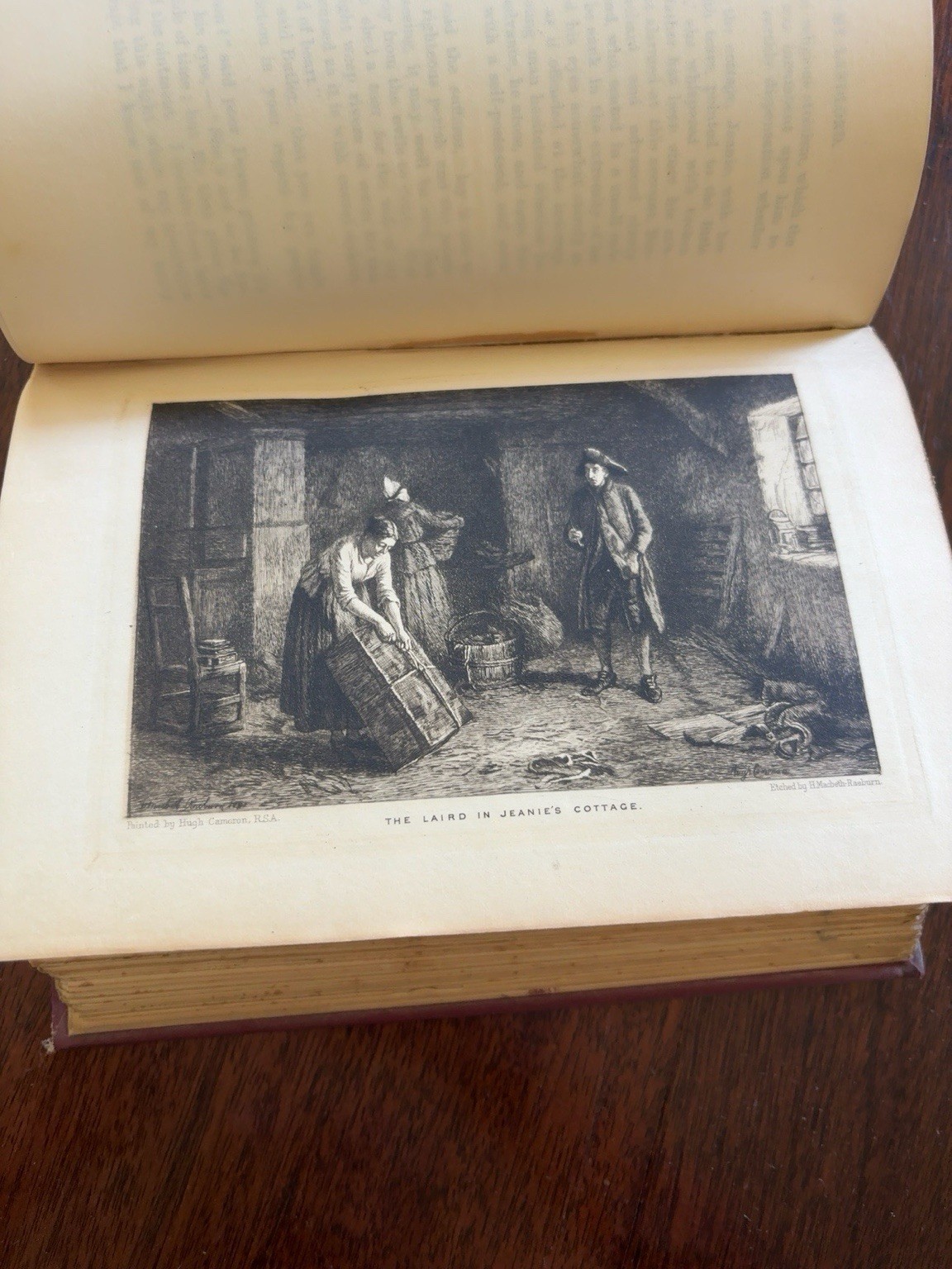 1893 Heart of Mid Lothian Vol 1 Sir Walter Scott Border Edition Nimmo