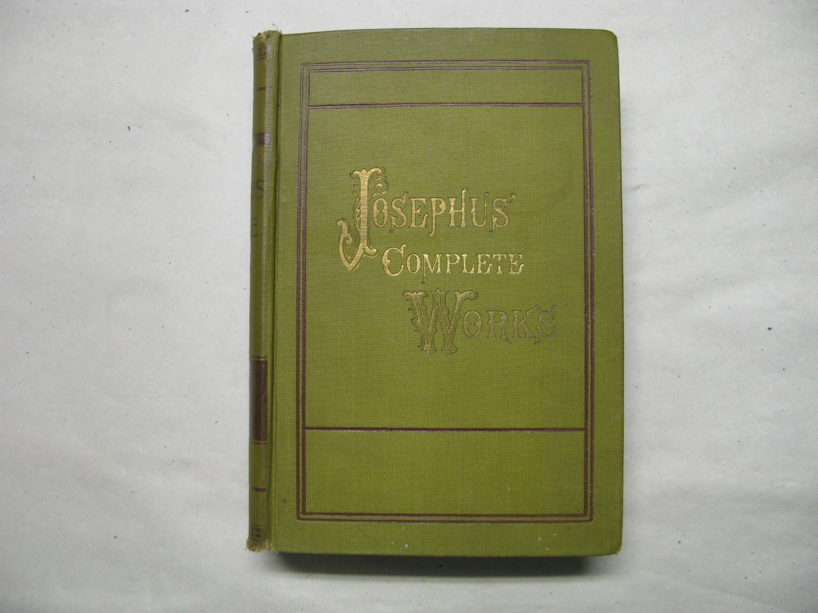 Josephus‘ Complete Works, Thompson & Thomas, 1900’s, William Whiston, trans