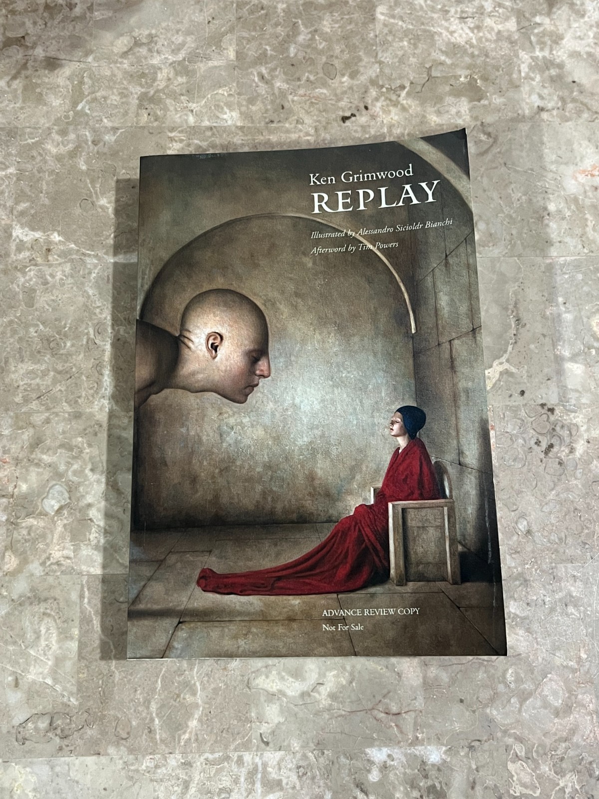 Replay by Ken Grimwood Suntup Advance Reading Copy (Oversized Paperback, 2021)