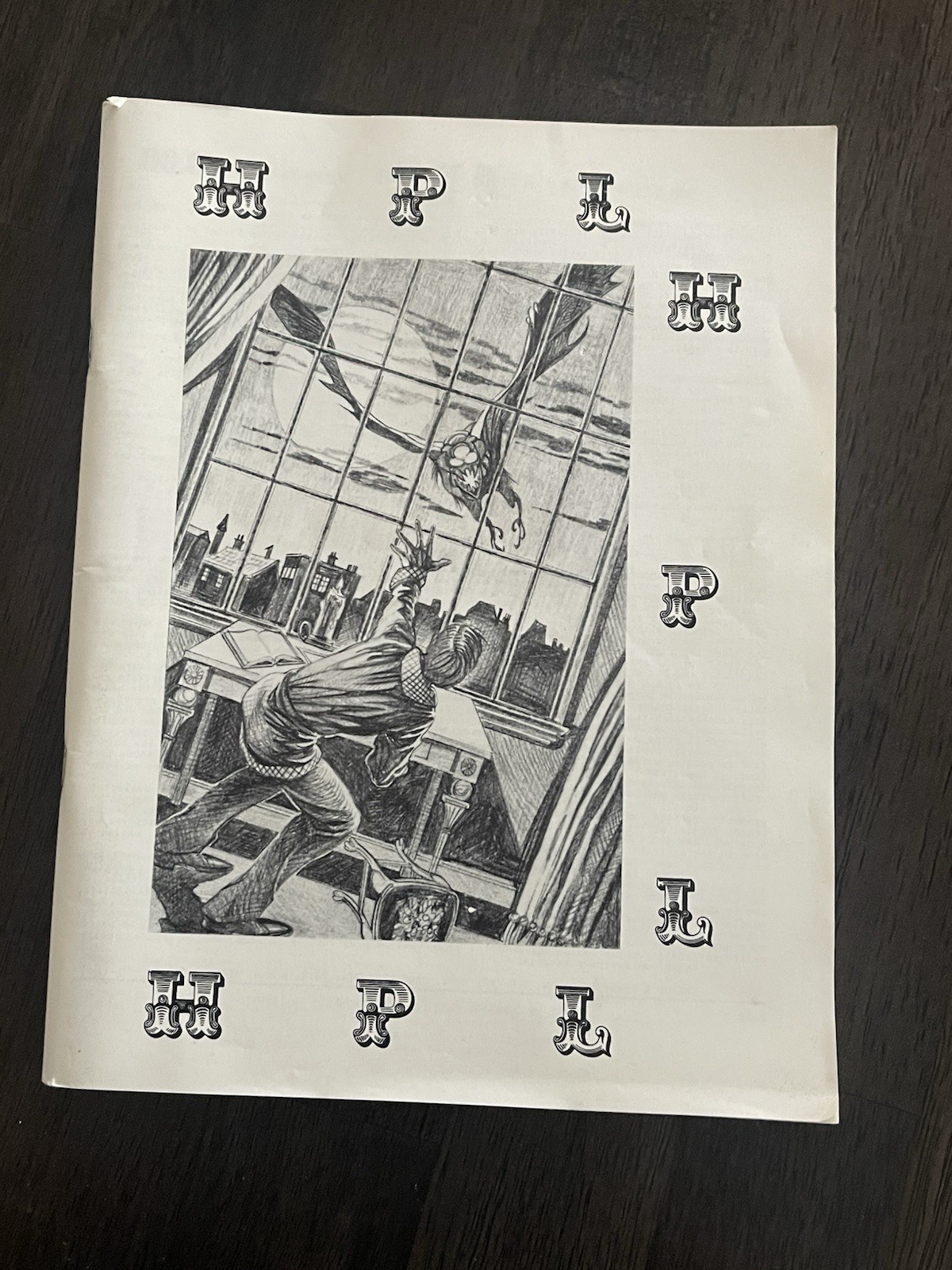 VINTAGE HPL Lovecraft Tribute Fanzine Frierson Robert E Howard Bloch Art Book