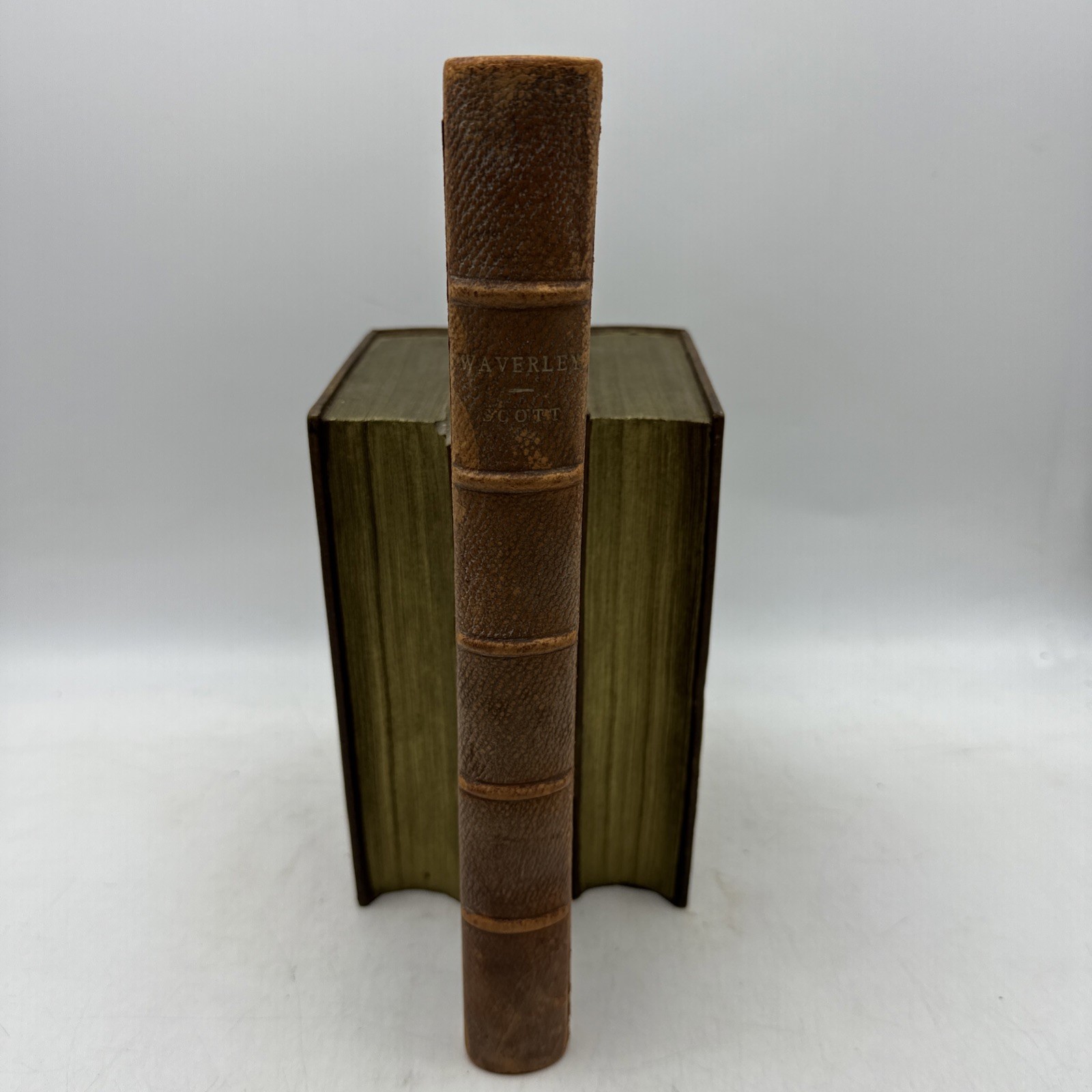 Waverley Sir Walter Scott Illustrated Leather HC Ward Lock Classic (AA213)