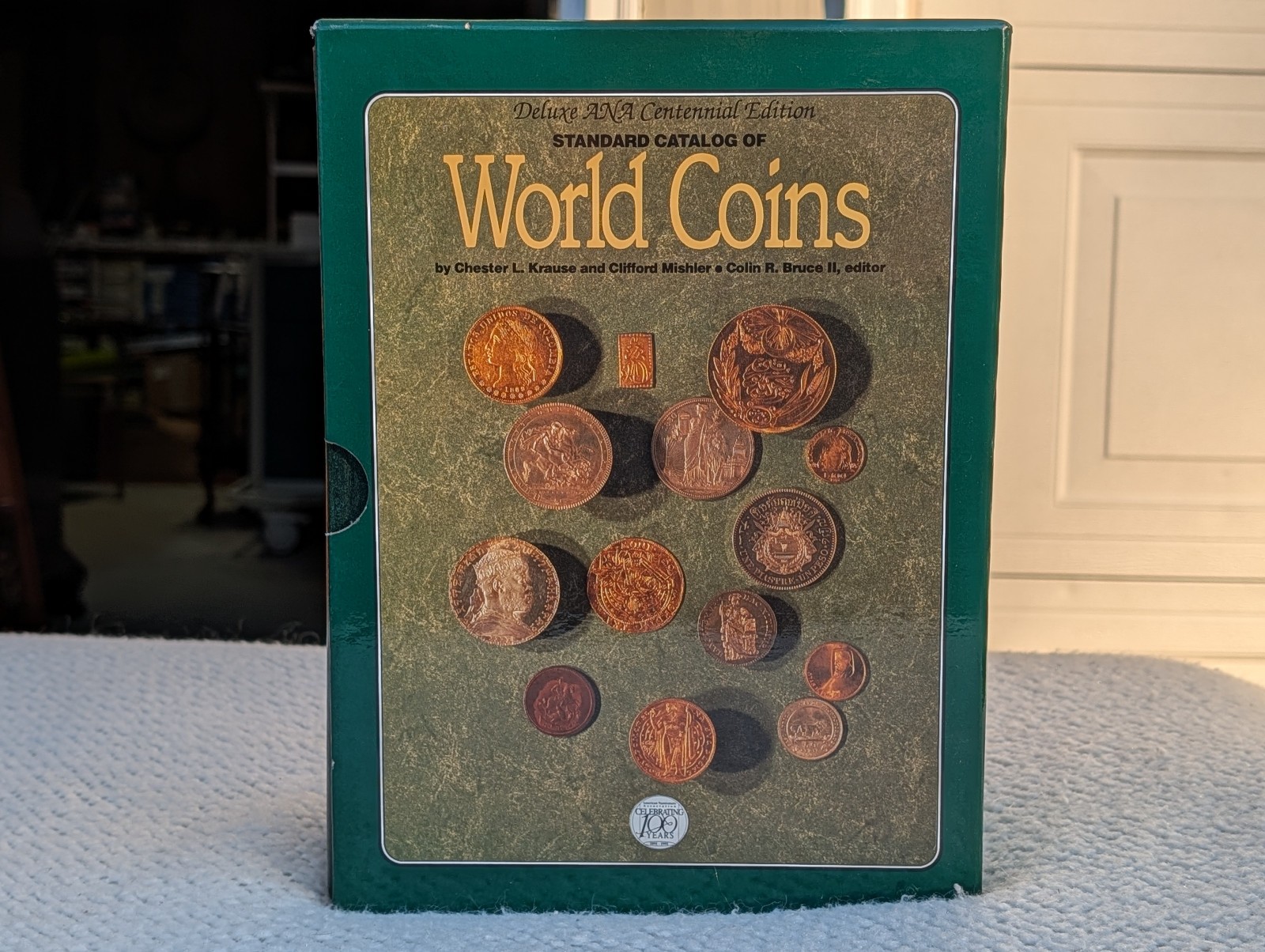 Deluxe ANA Centennial Edition Standard Catalog of World Coins, 2 Volume Box Set