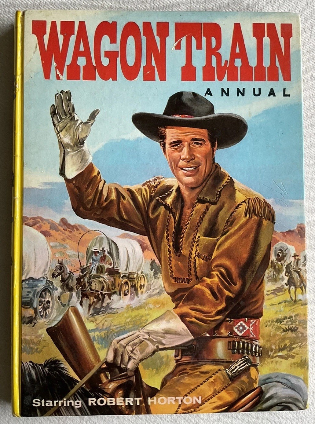 Collectable Vintage “Wagon Train” Robert Horton Western Annual, H/B Book, 1960