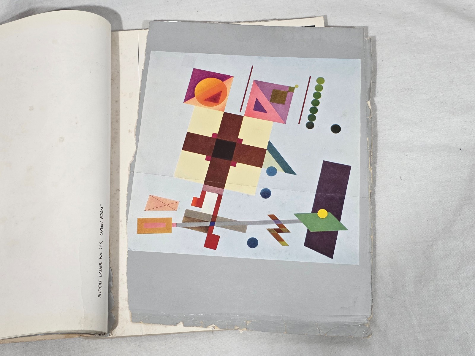 Vintage Solomon Guggenheim Collection Rudolf Bauer Art Of Tomorrow 1939 NYC VGC