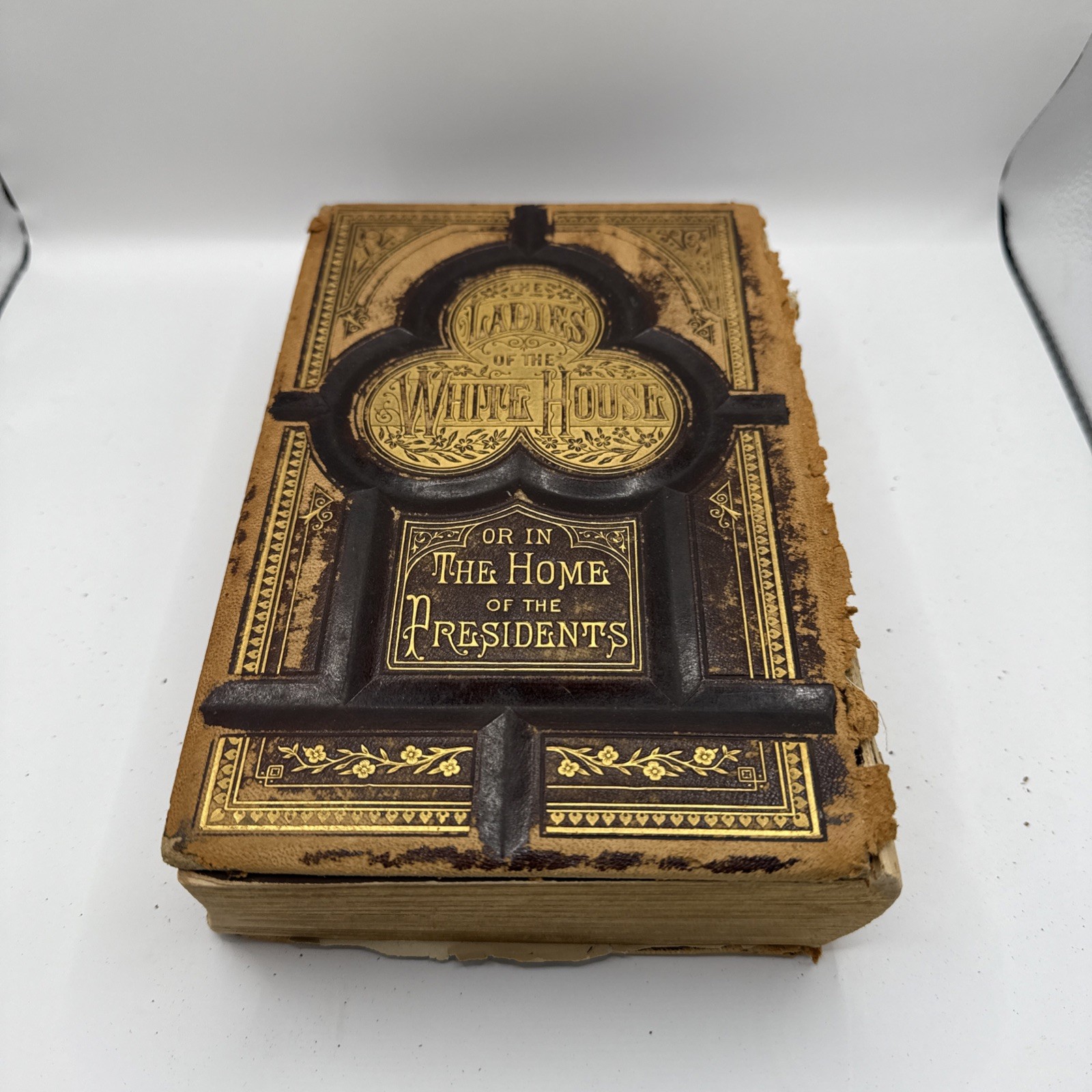 1881 Ladies of the White House Laura C Holloway Antique First Ladies Book AS IS