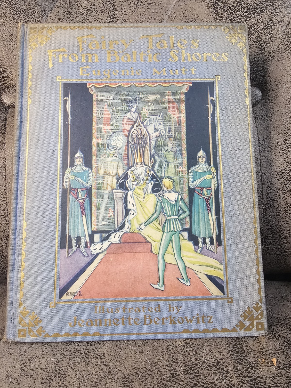 1930 Fairy Tales From Baltic Shores Eugenie Mutt Illus Jeannette Berkowitz