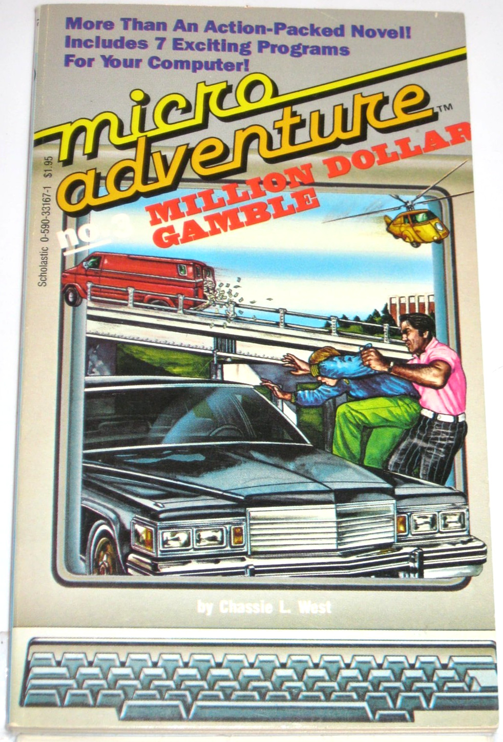 Micro Adventure #3 Million Dollar Gamble F Vintage Scholastic Children’s pb book