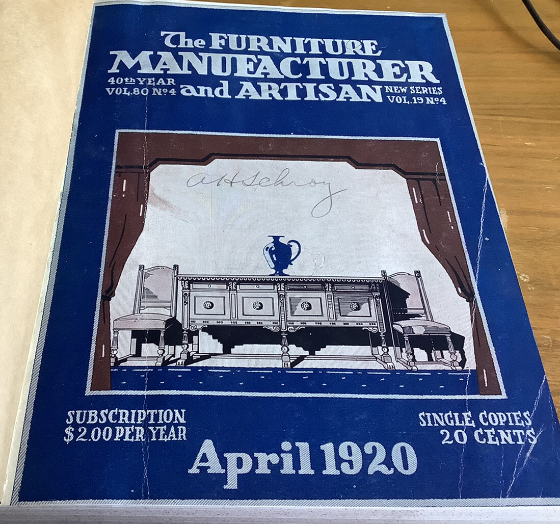 Furniture Manufacturers & Artisans 1920 V80-81