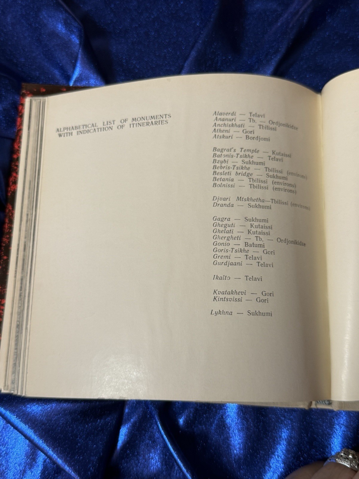 RARE 1st Ed ‘Architectural Monuments in Georgia’ by Nodar Djanberidze 1964 HCDJ