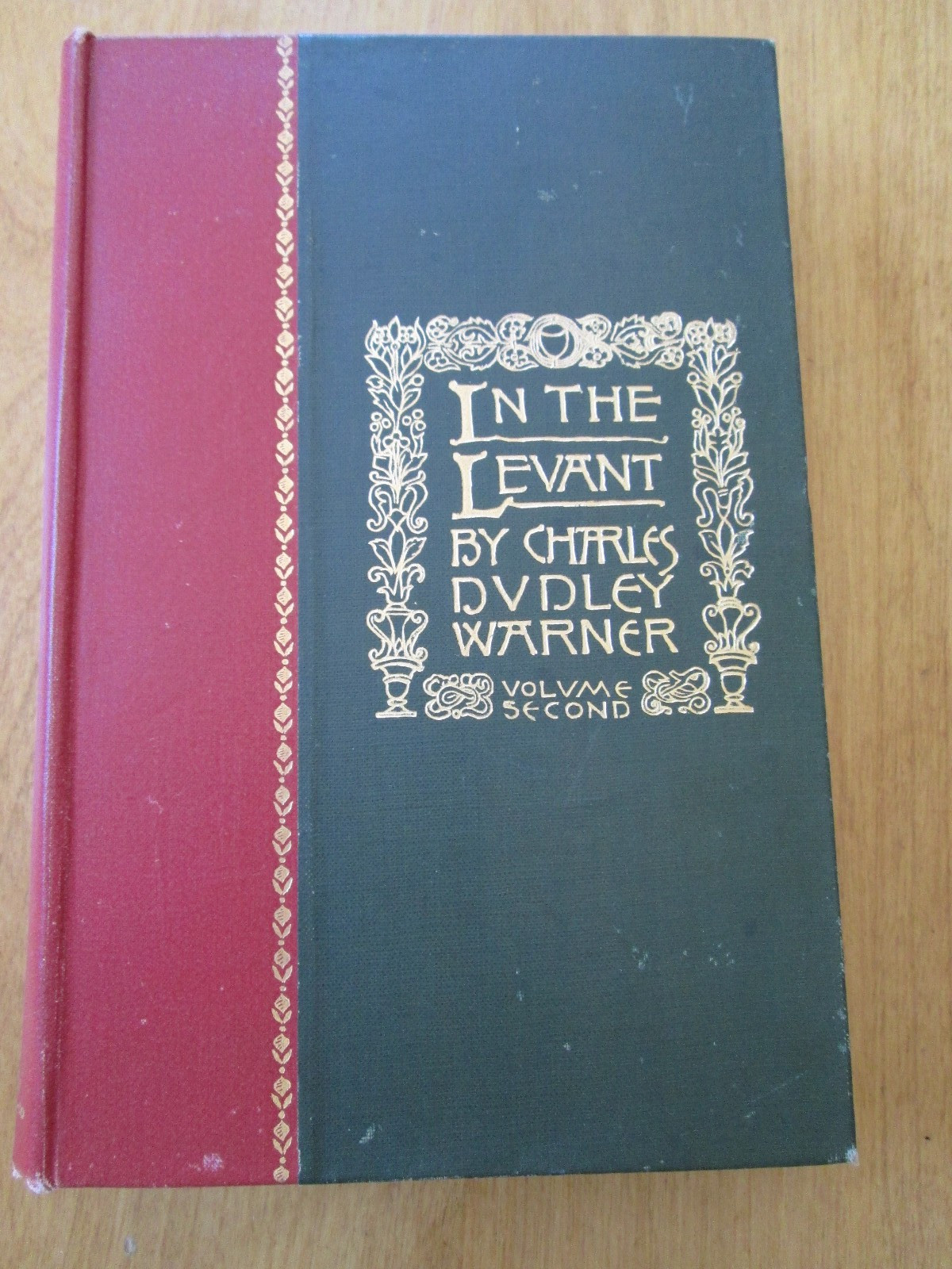 In The Levant volume 2 Charles Dudley Warner numerous Photogravures