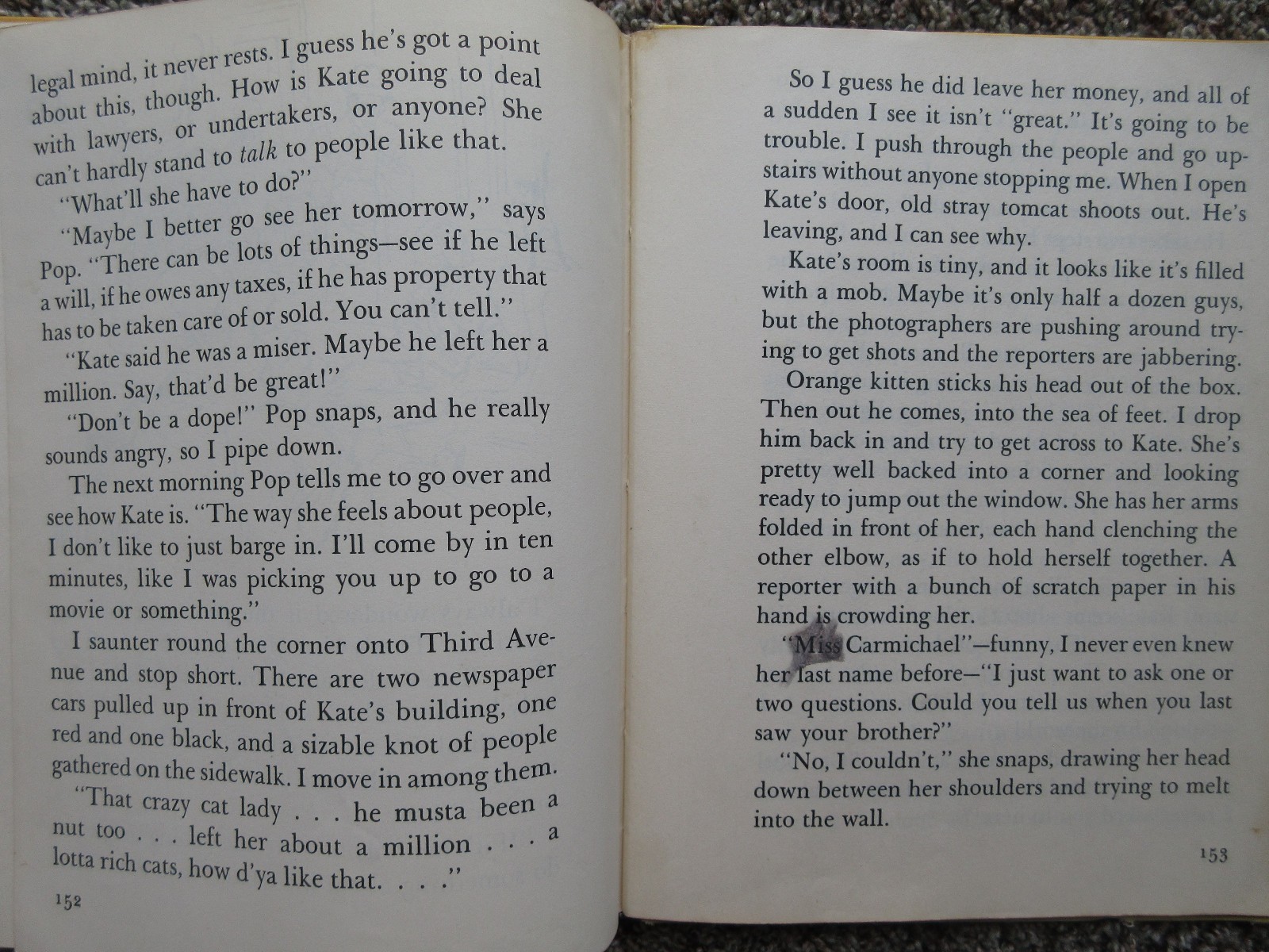 It’s Like This, Cat (1963) by Emily Neville Illustrated by Emil Weiss Hardcover