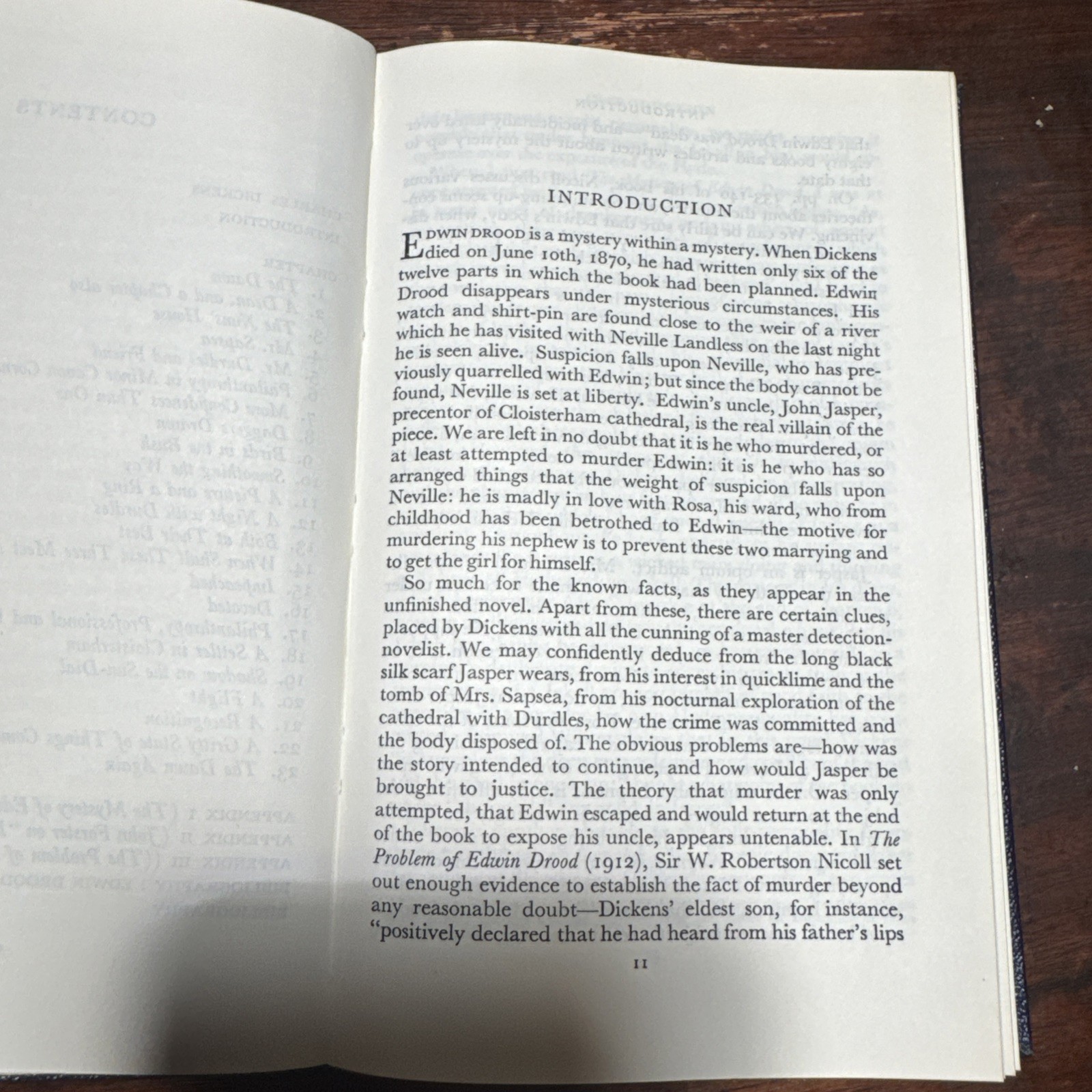 THE MYSTERY OF EDWIN DROOD by Charles Dickens. Collins 1970 Leather Feel. VGC