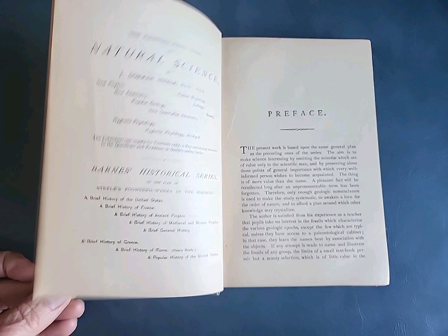 Geology Steeles Series In The Natural Sciences, Fourteen Weeks 1870 Copyright