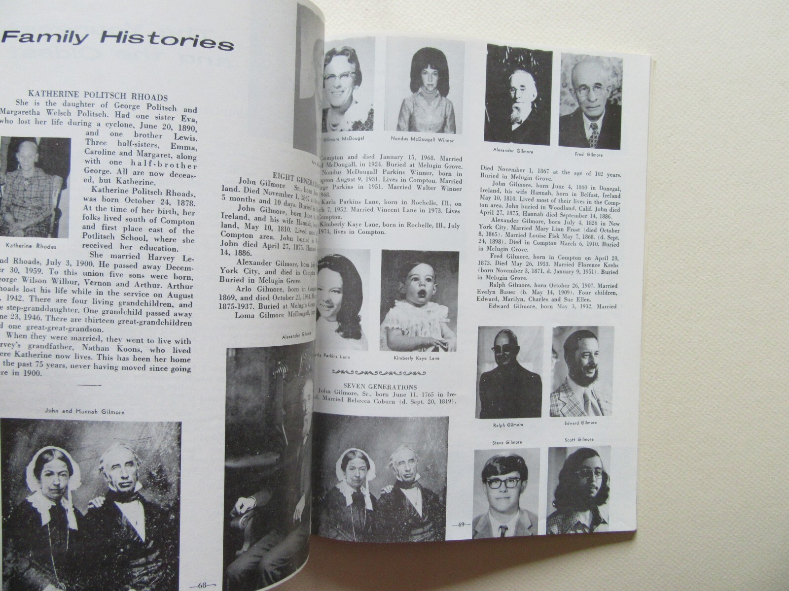Compton Illinois Centennial 1875-1975 – The Centennial Book Committee, 1975 Fine