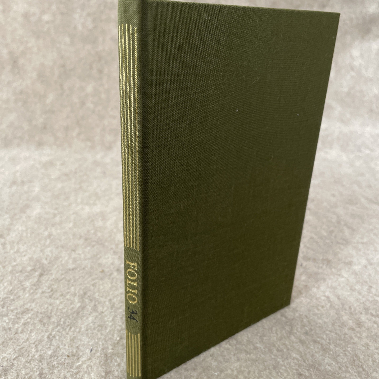 Folio Society Folio 34: Publications of the Folio Society 1947-1980 NrMT TC