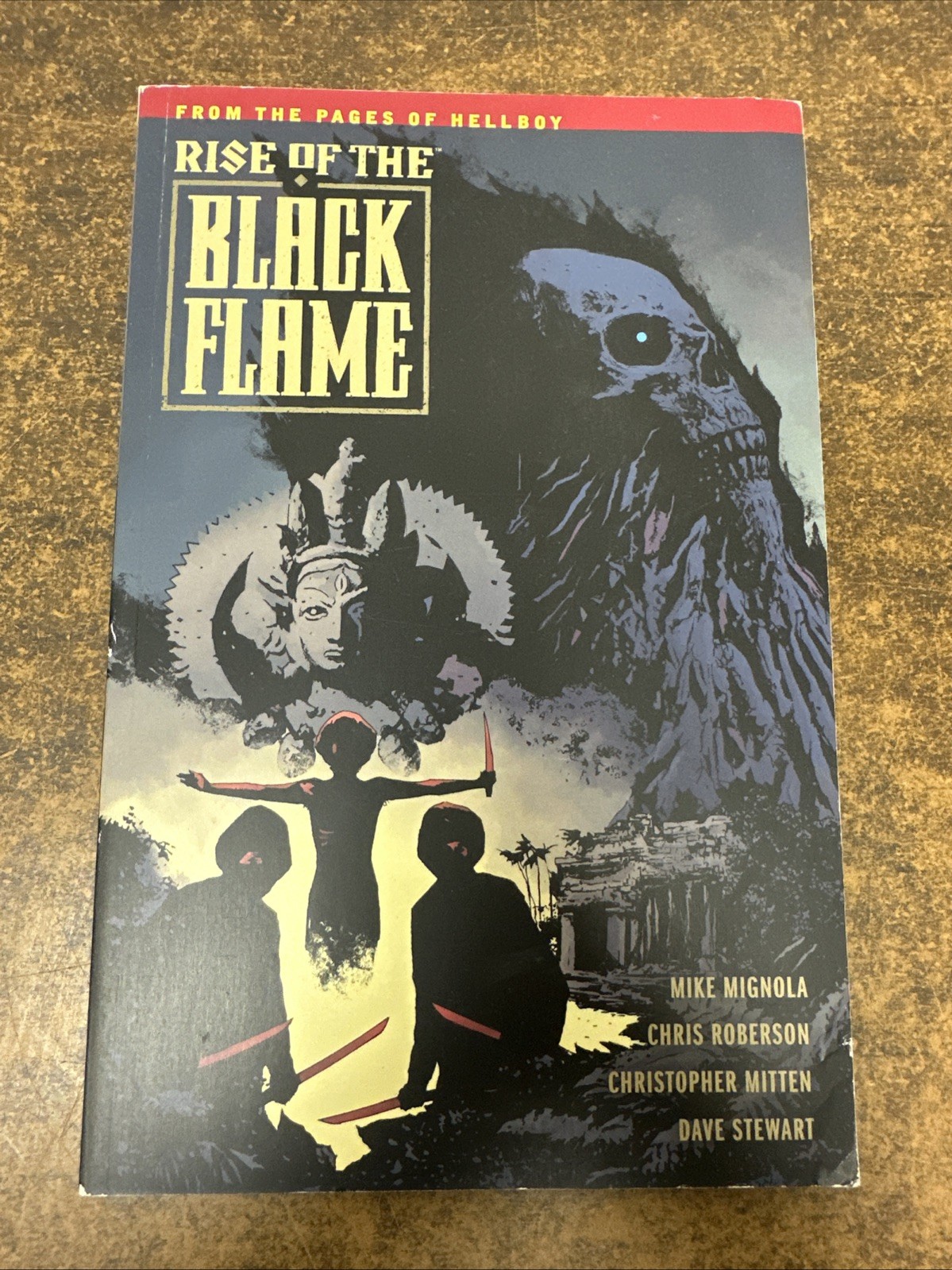 RISE OF THE BLACK FLAME Mike Mignola Hellboy Dark Horse TPB Graphic Novel