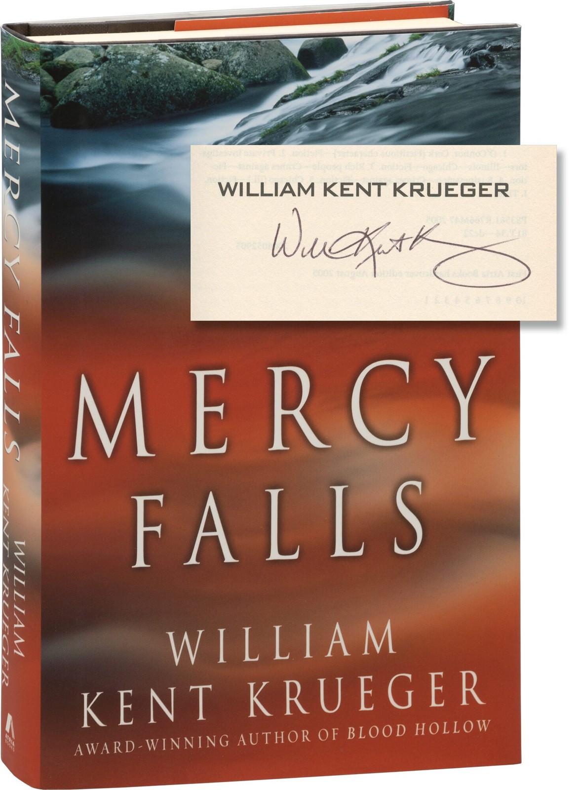 William Kent Krueger MERCY FALLS Signed First Edition 2005 #166970