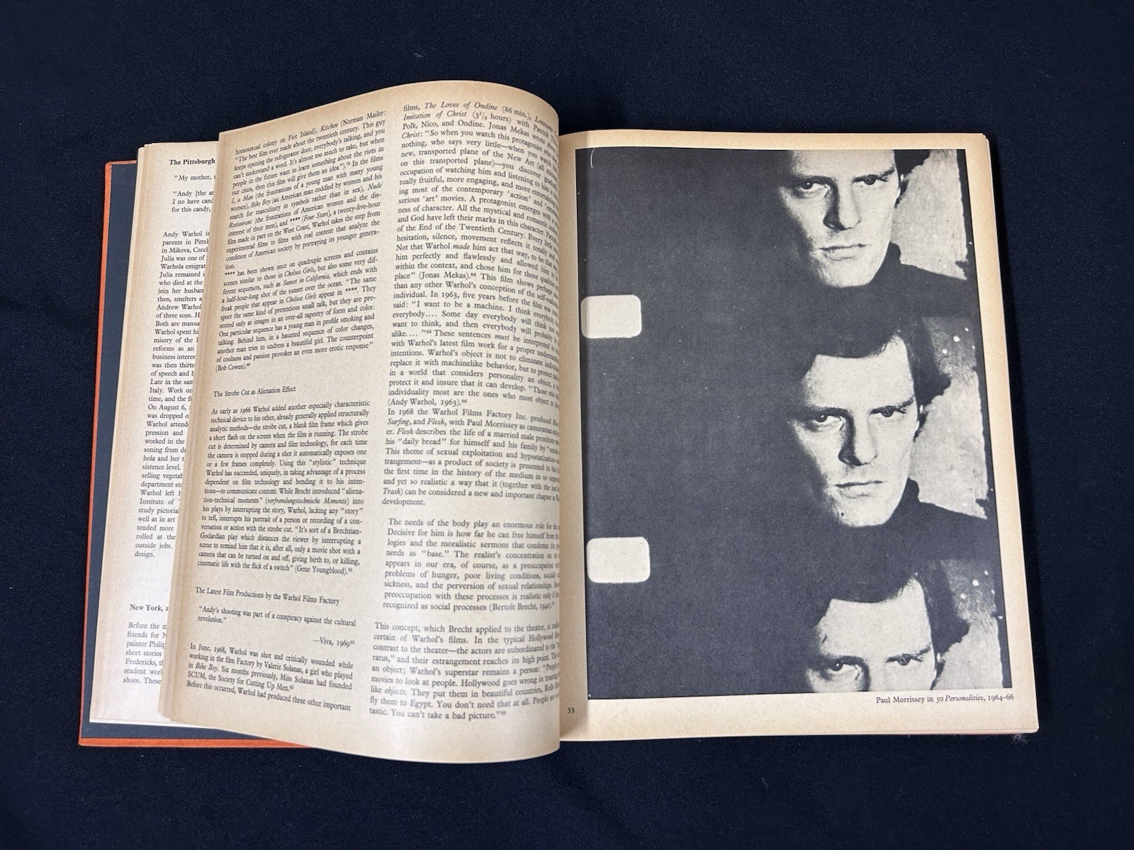Andy Warhol Rainer Crone 1970 First Edition Hardcover Catalogue Praeger Pop Art