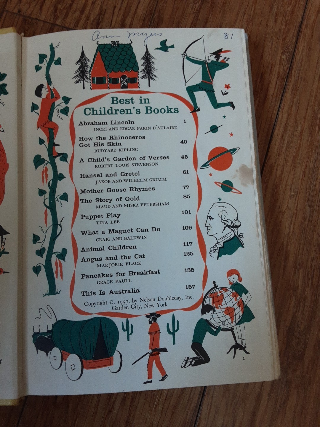 Vintage Lot of 13 BEST IN CHILDREN’s BOOKS 1957 – 1960 Illustrated Hardcover