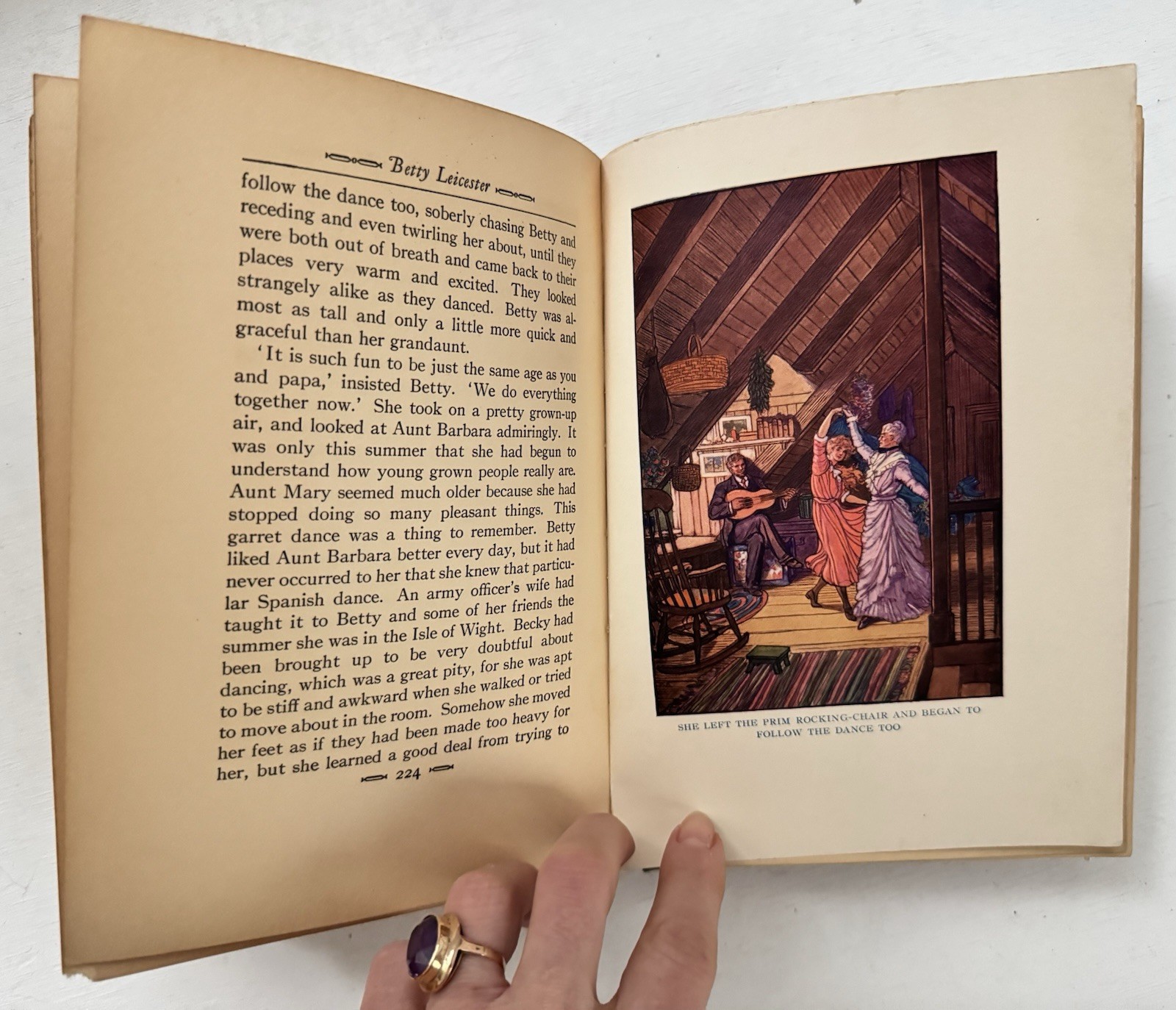 Betty Leicester A Story For Girls Sarah Orne Jewett 1929 Distressed Hardcover