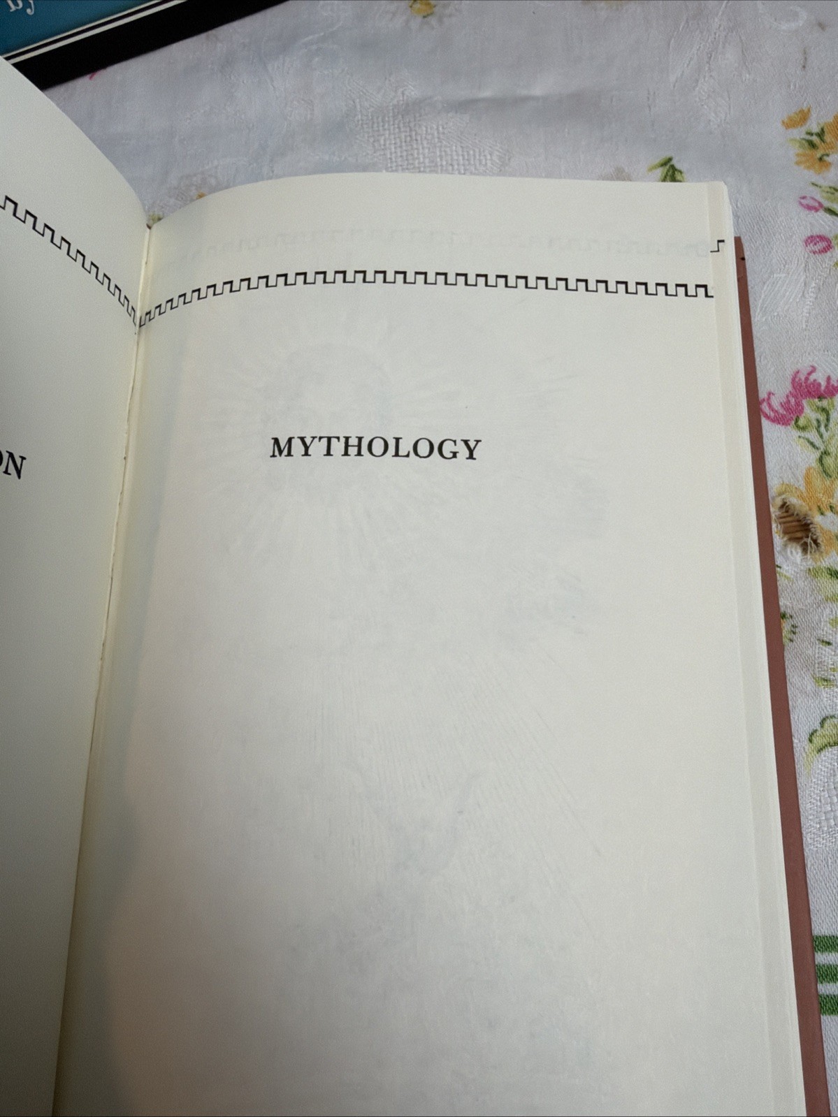 Mythology by Edith Hamilton 1942 First Edition HCDJ