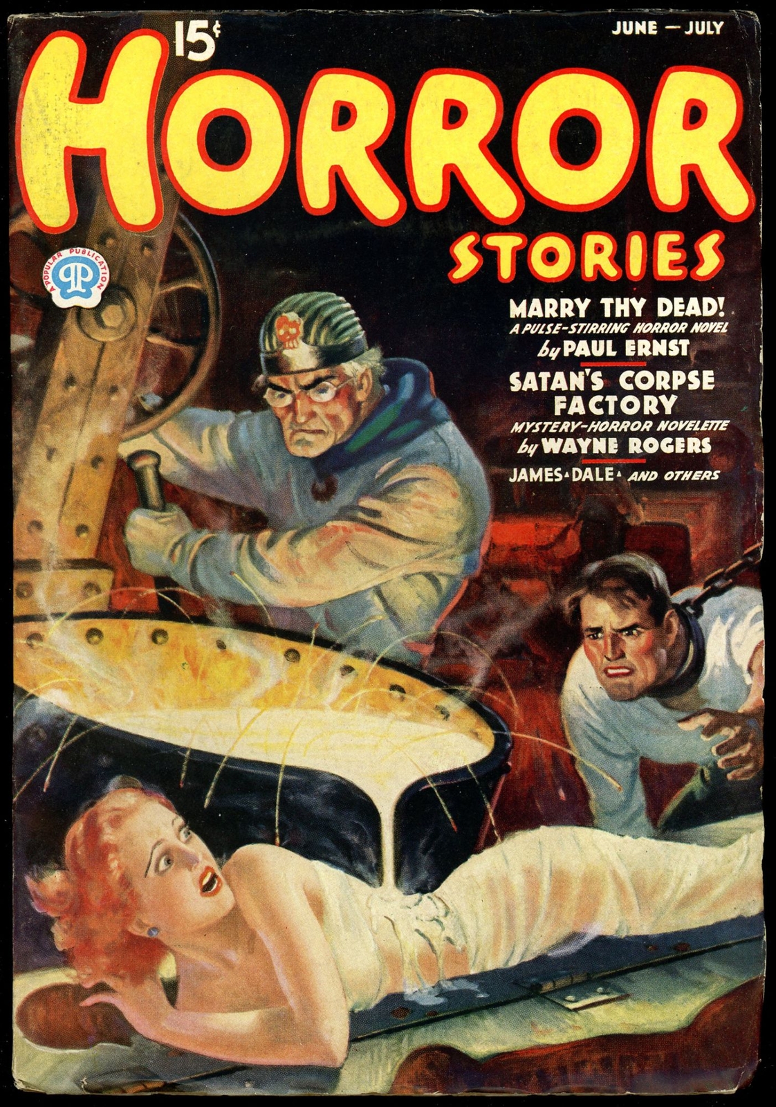 HORROR STORIES June-July 1937, No 3 Volume 5 / HORROR STORIES 1937 #30832