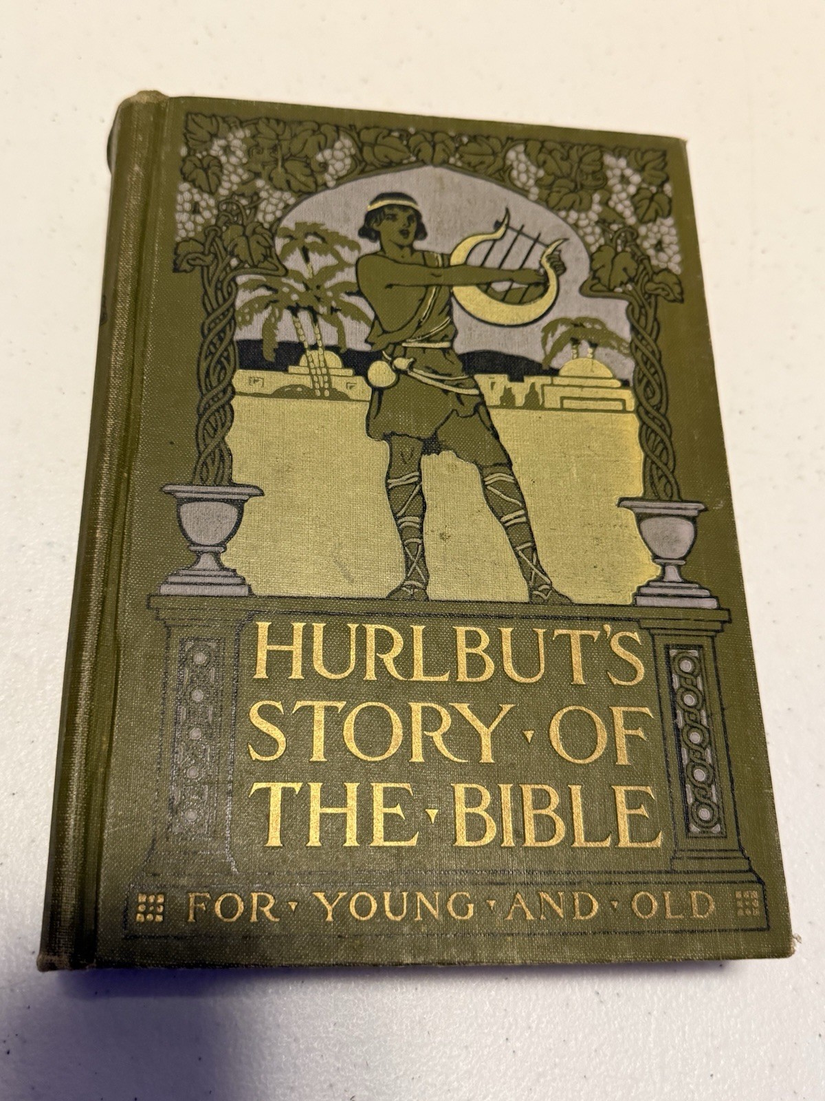 Hurlbut’s Story of the Bible 1904 Antique Hardcover Illustrated For Young & Old